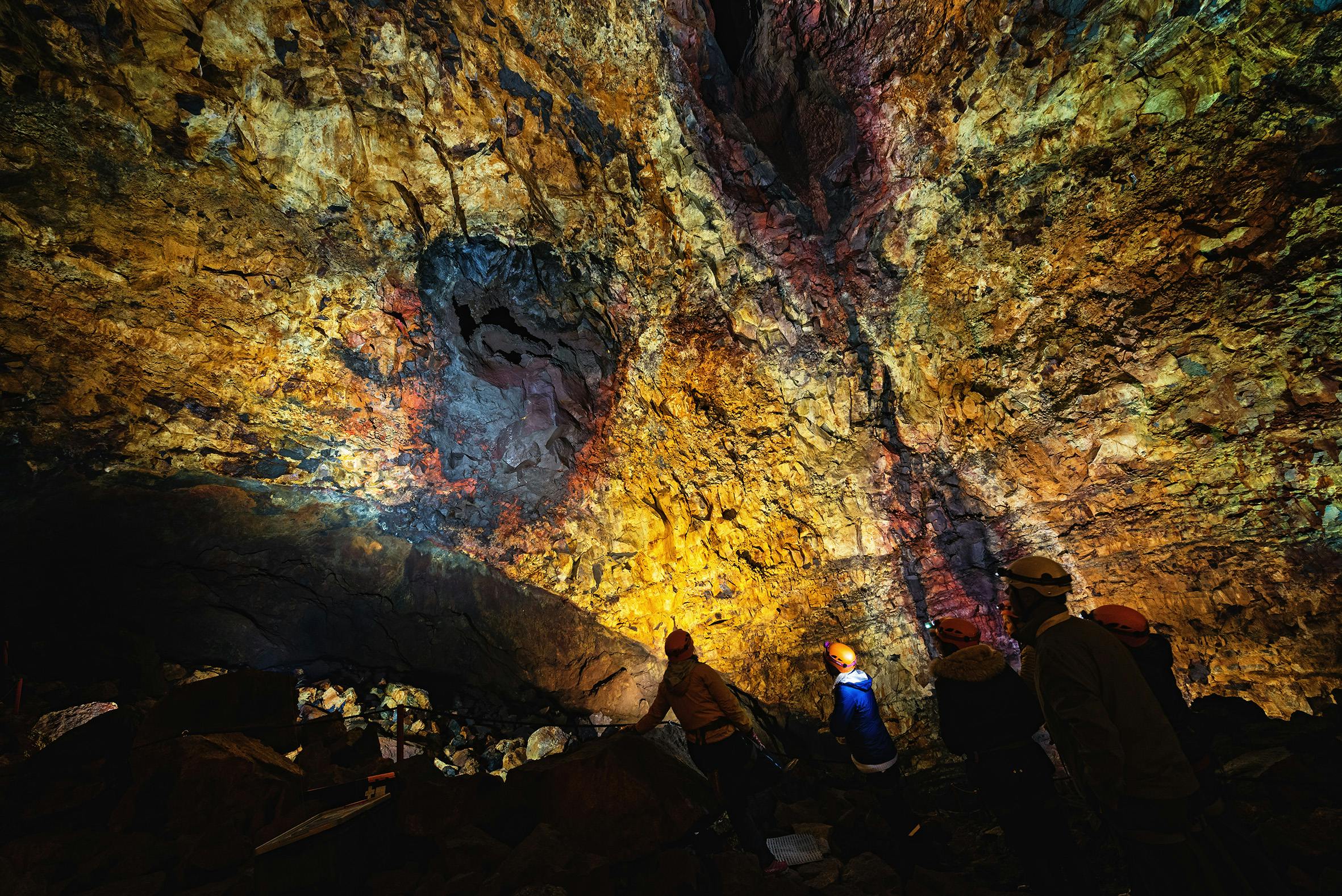 Vulkankrater Thríhnúkagígur, Island