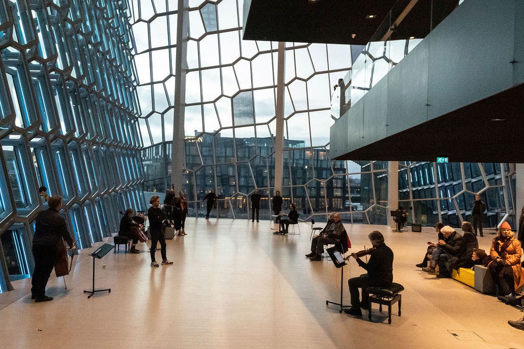 Konzert, Harpa, Dark Music Days