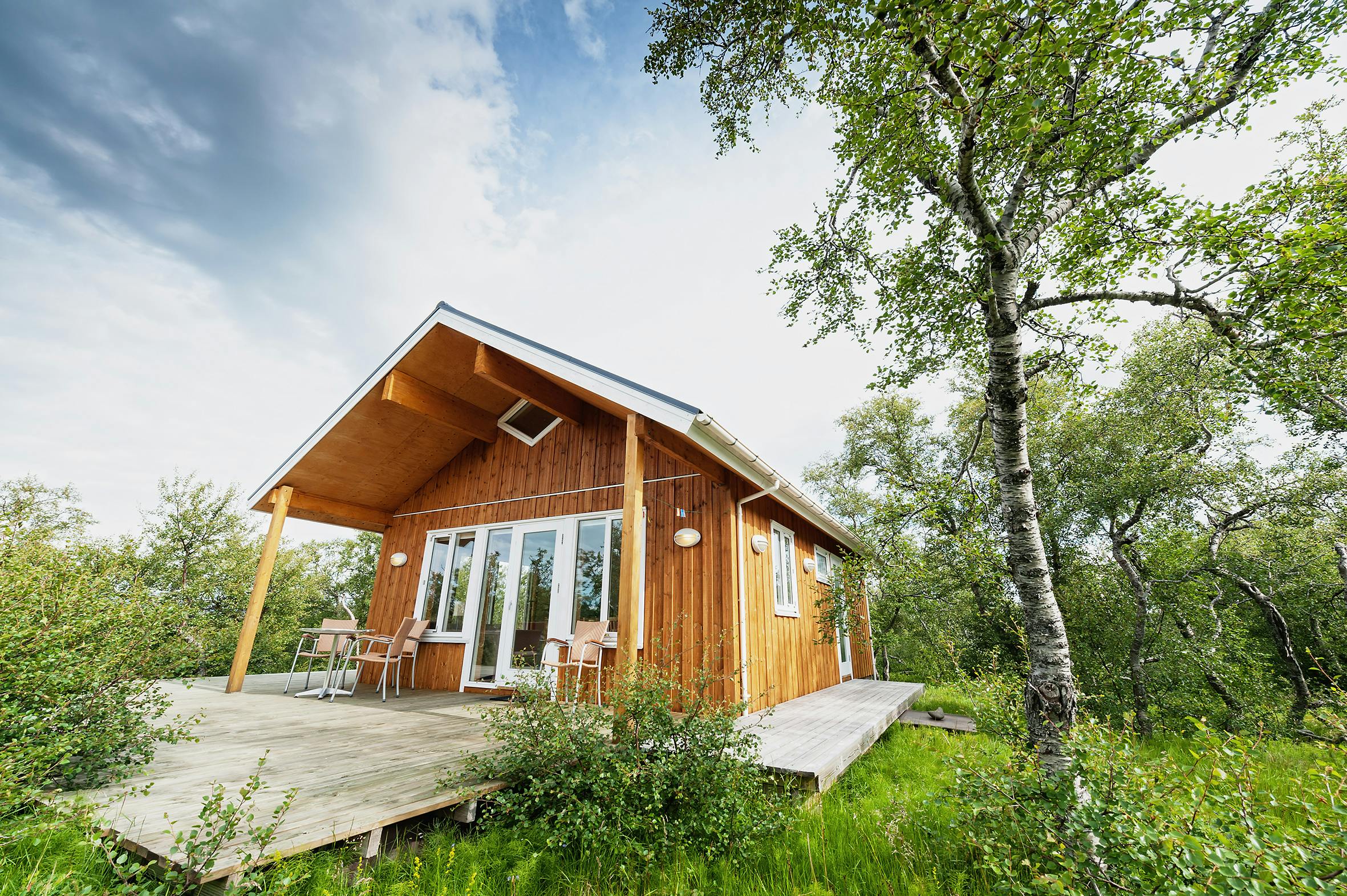 Ferienhaus, Huldusteinn, Wald, Ostisland