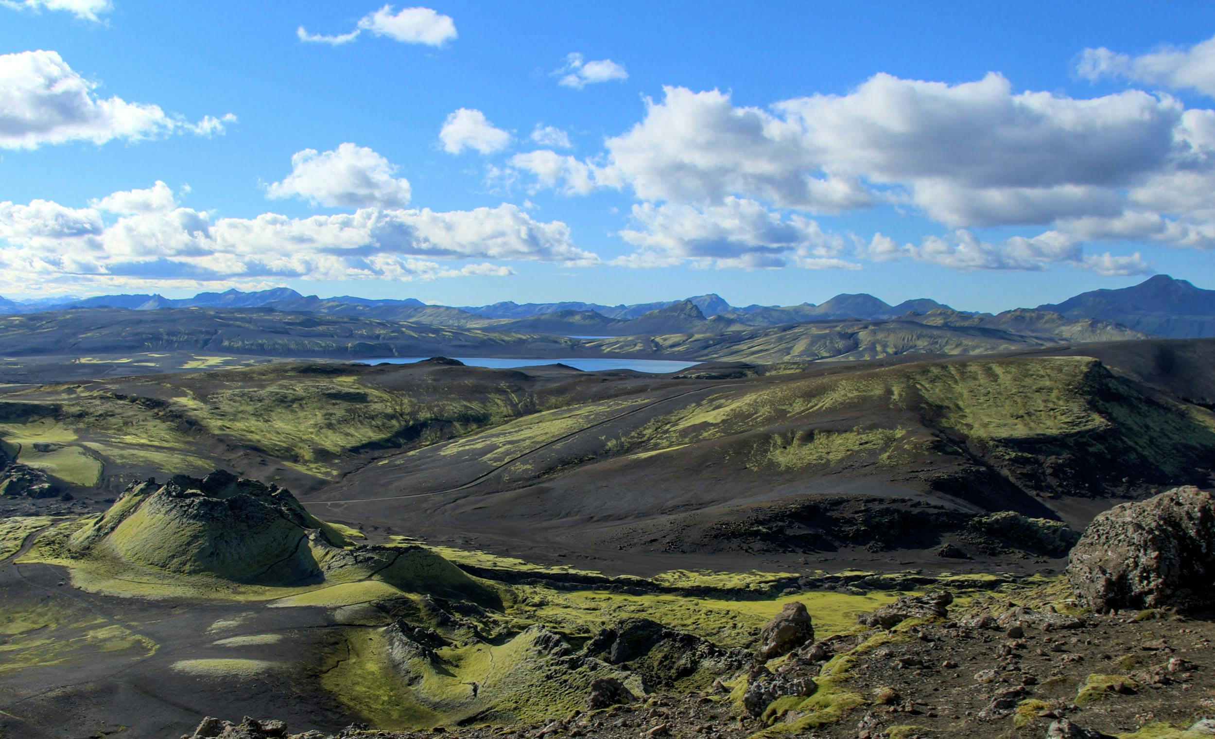 Laki, Vulkankrater, Landschaft, island