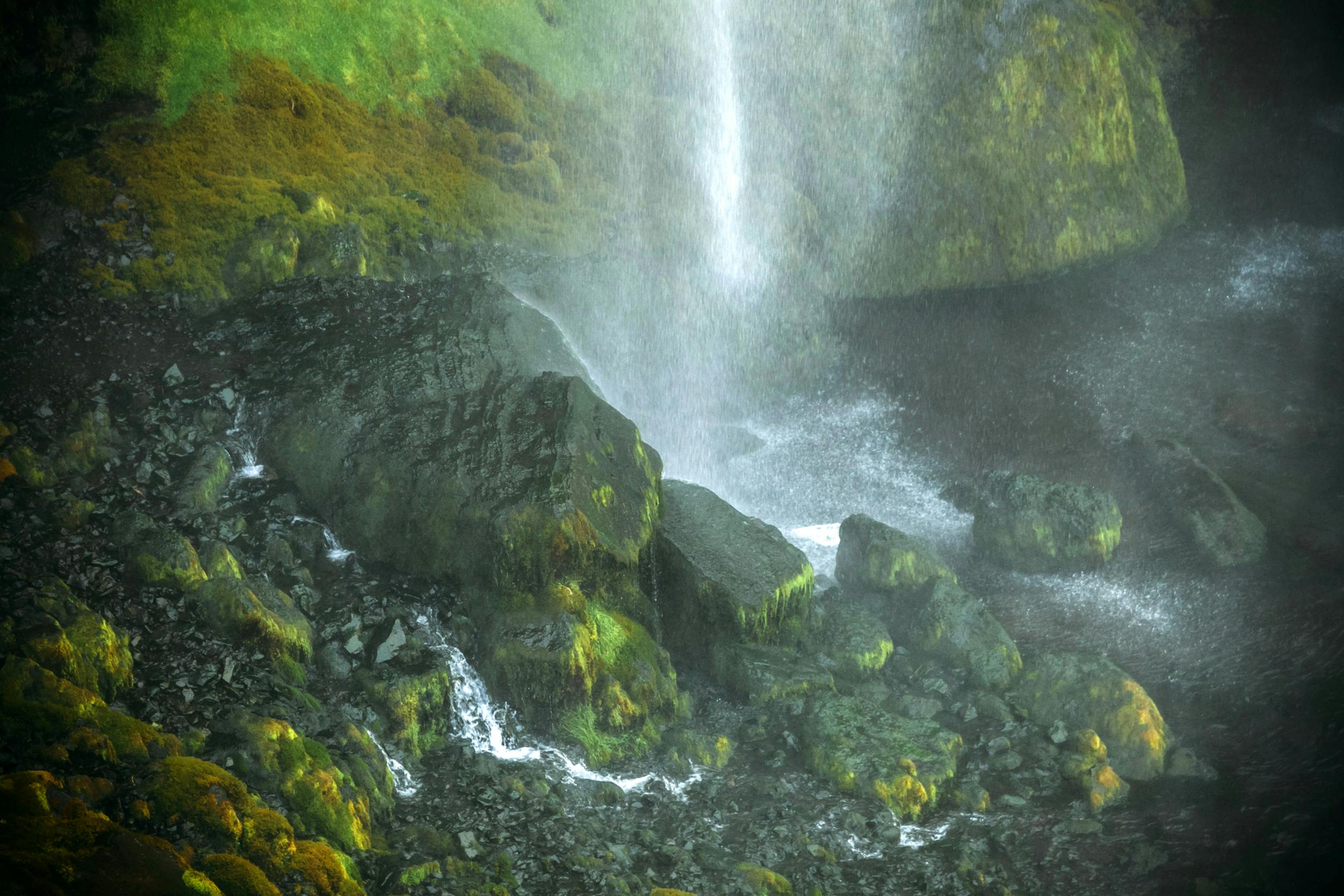 Wasserfall, Seljalandsfoss, Island