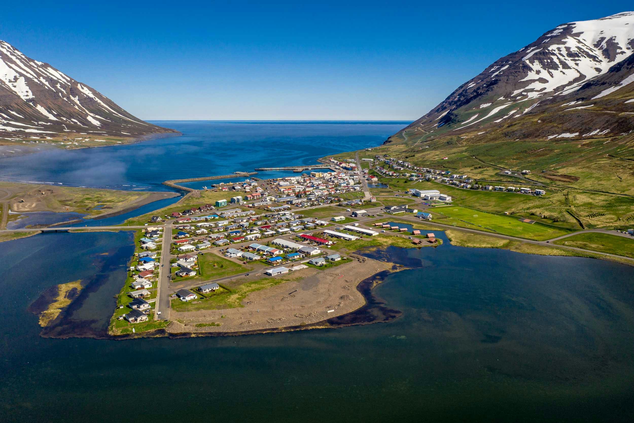 Fischerort, Olafsfjördur, Island