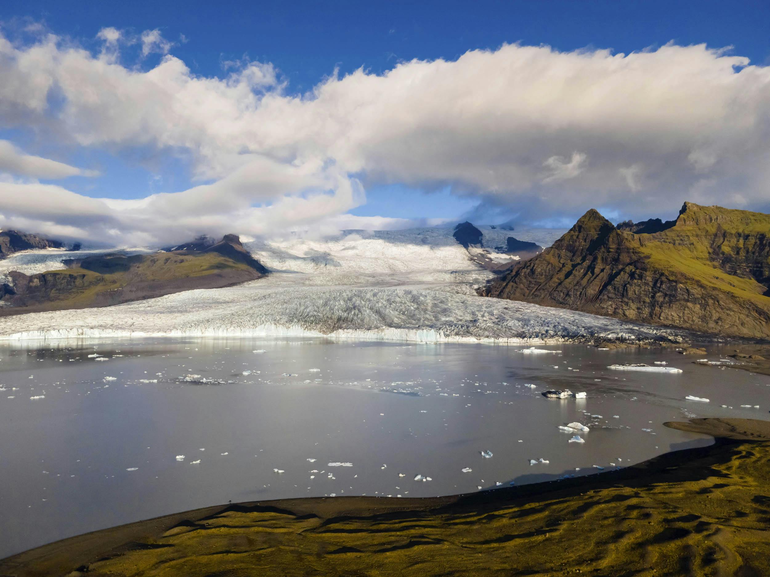 Gletscherlagune, Fjallsárlón, Island