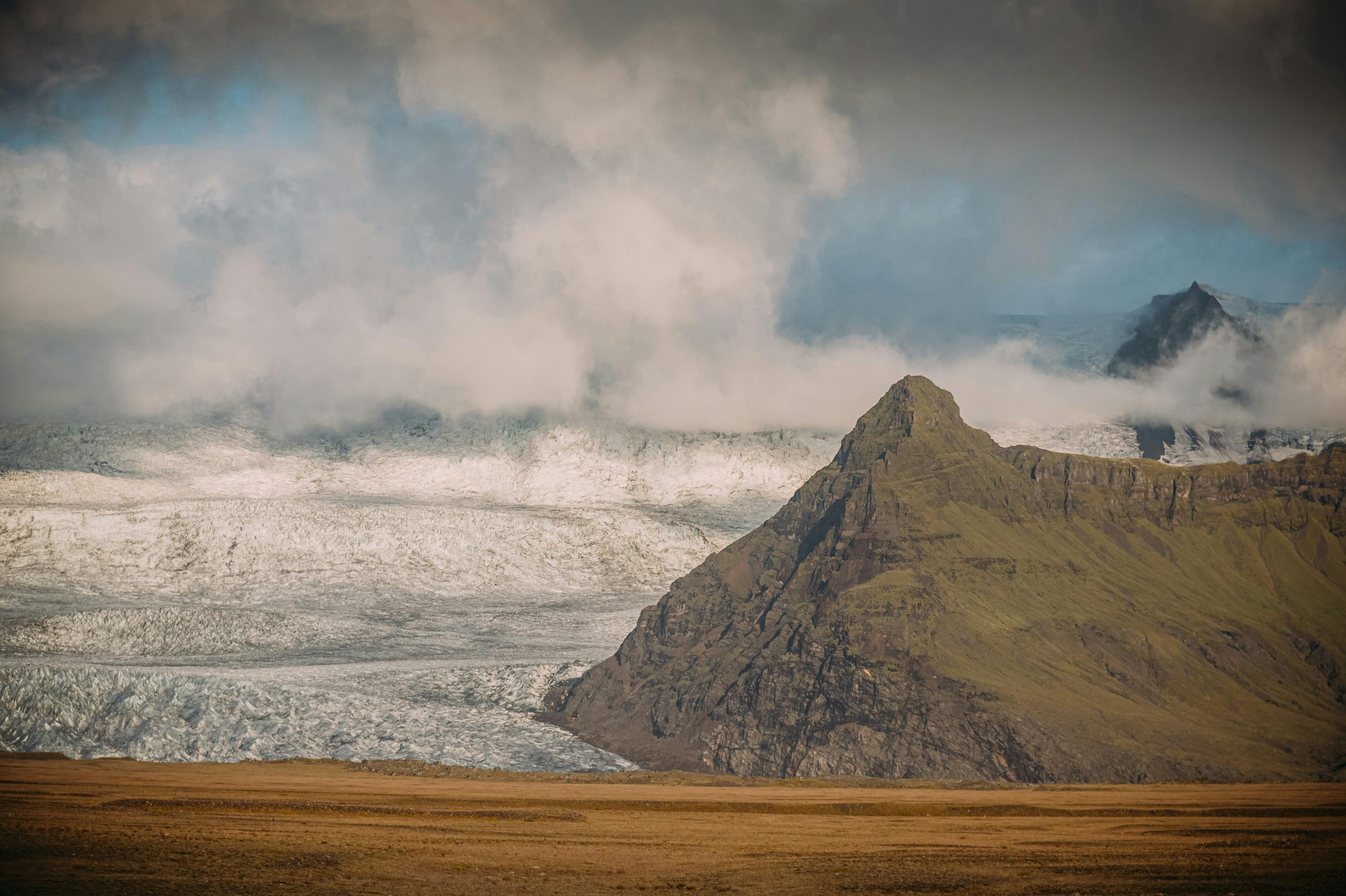 Gletscherzunge, Island