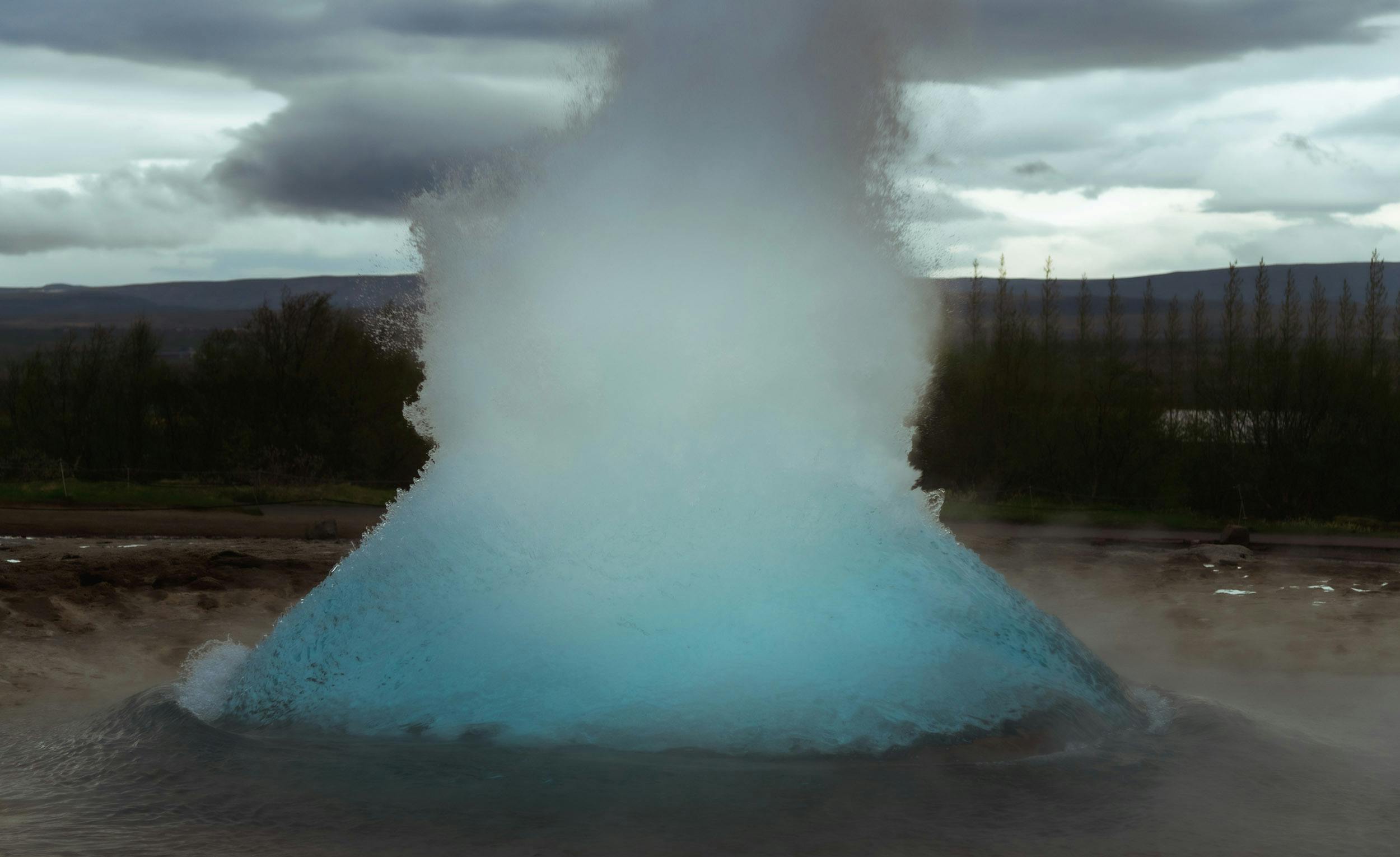 Ausbruch, Geysir, Strokkur, Island