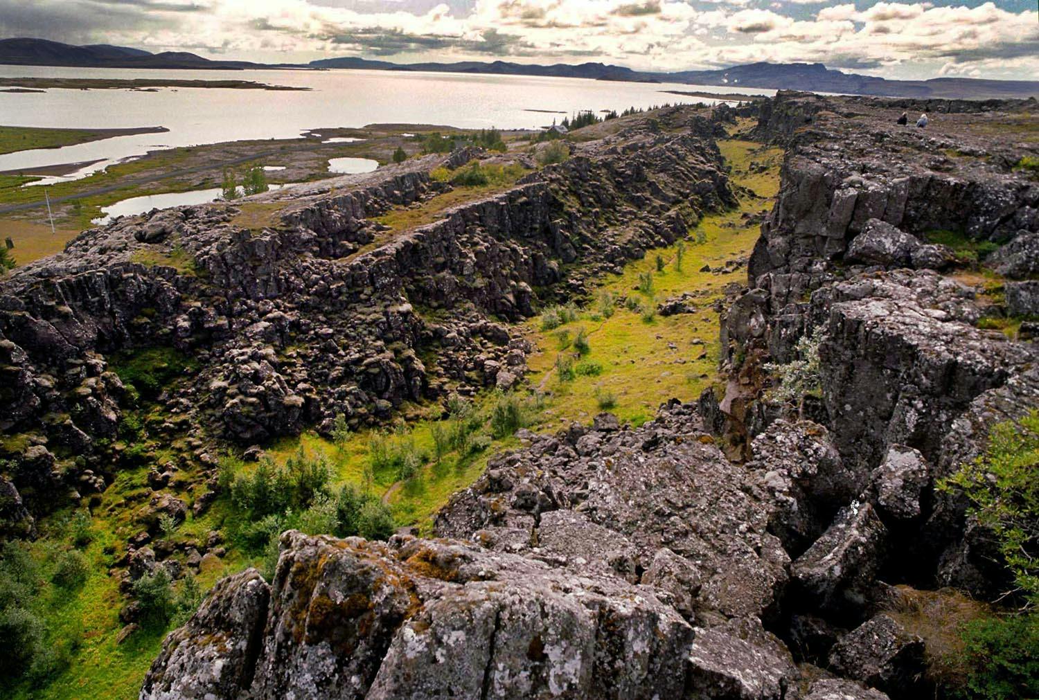 Thingvellir, See, Island