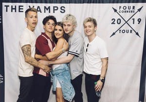 The Vamps’ most dedicated fan got to see the band SIX times on their UK tour