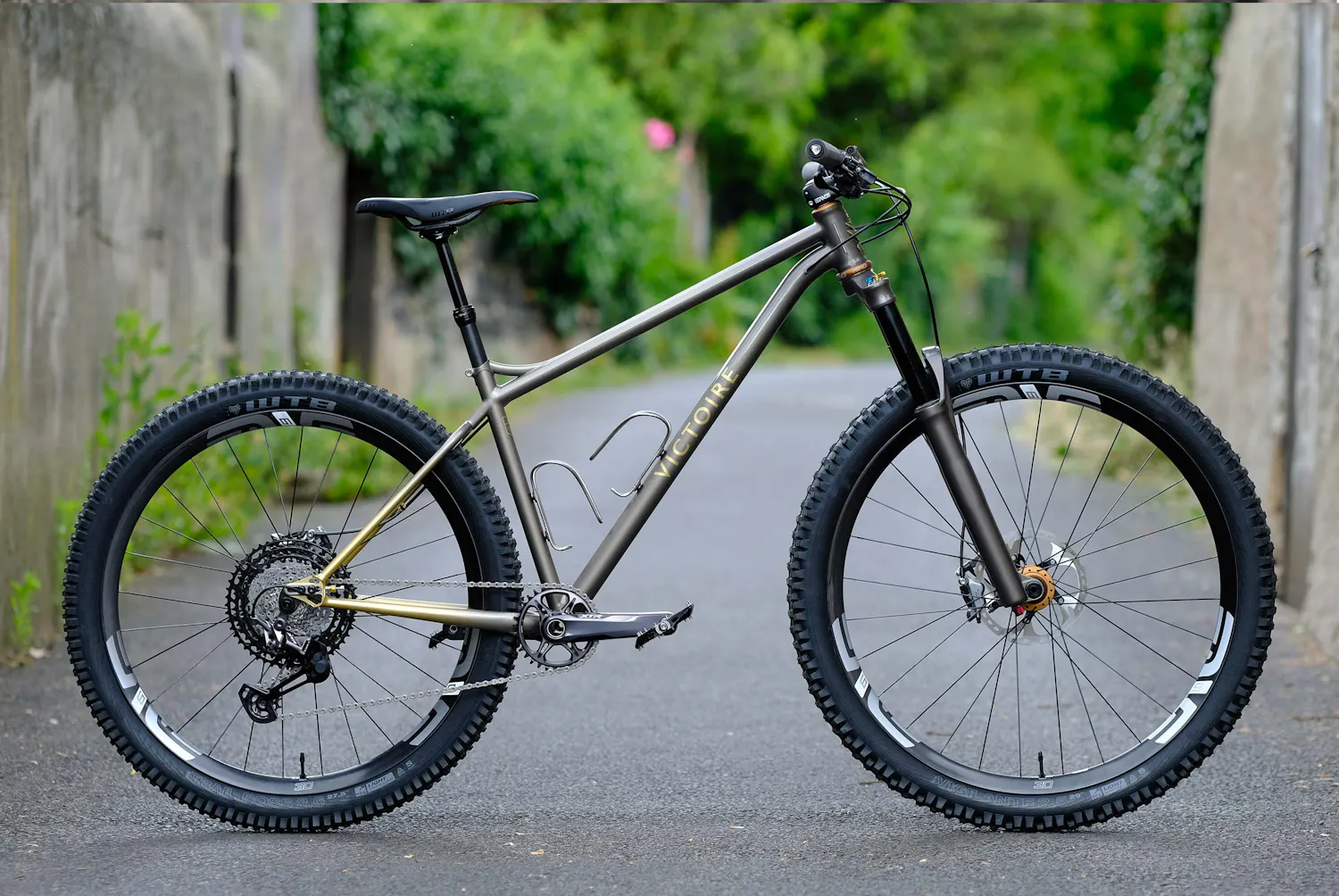 Le vélo de montagne de Julien