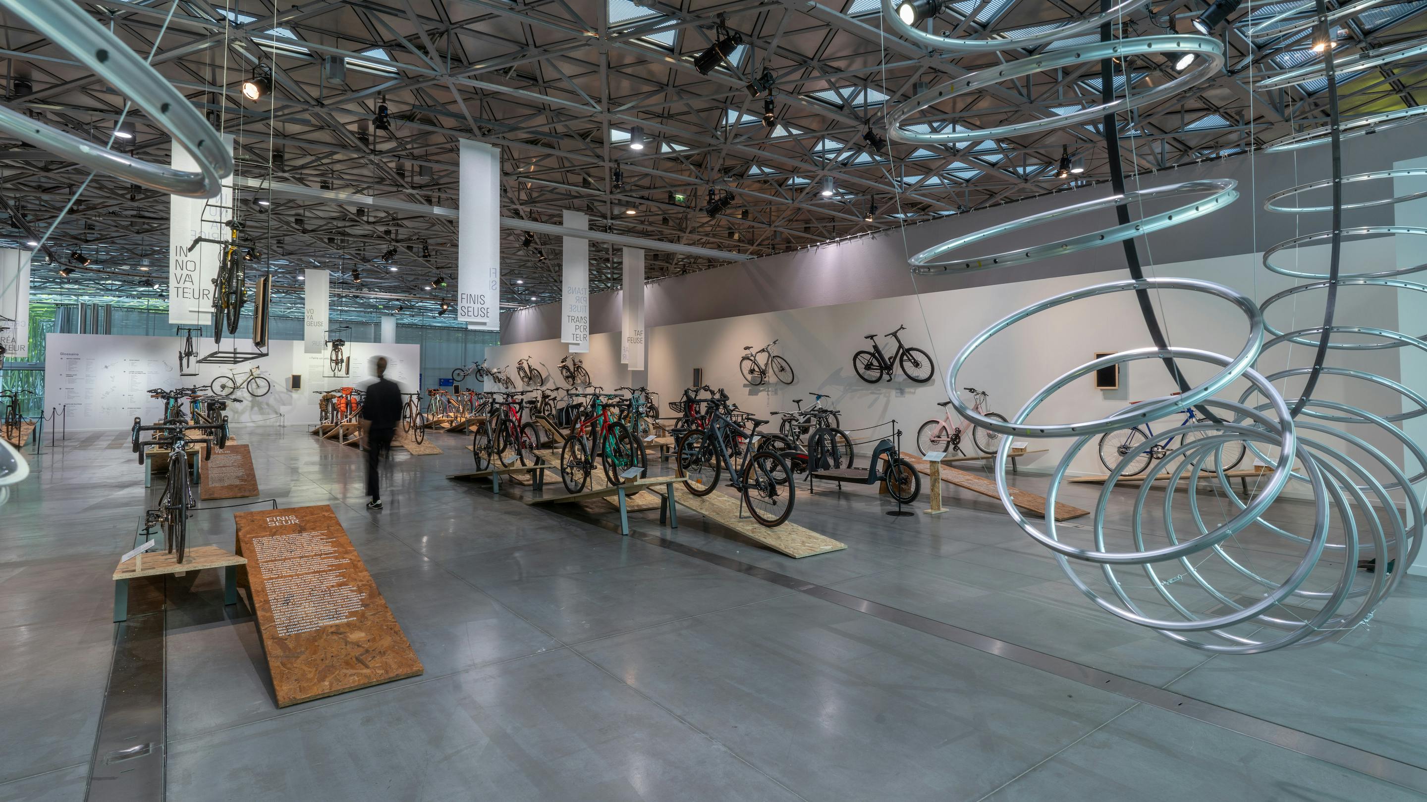 Nos vélos sont à la Cité du Design de Saint-Etienne pour l'exposition-évènement « Bicyclette(s), faire des vélos » !