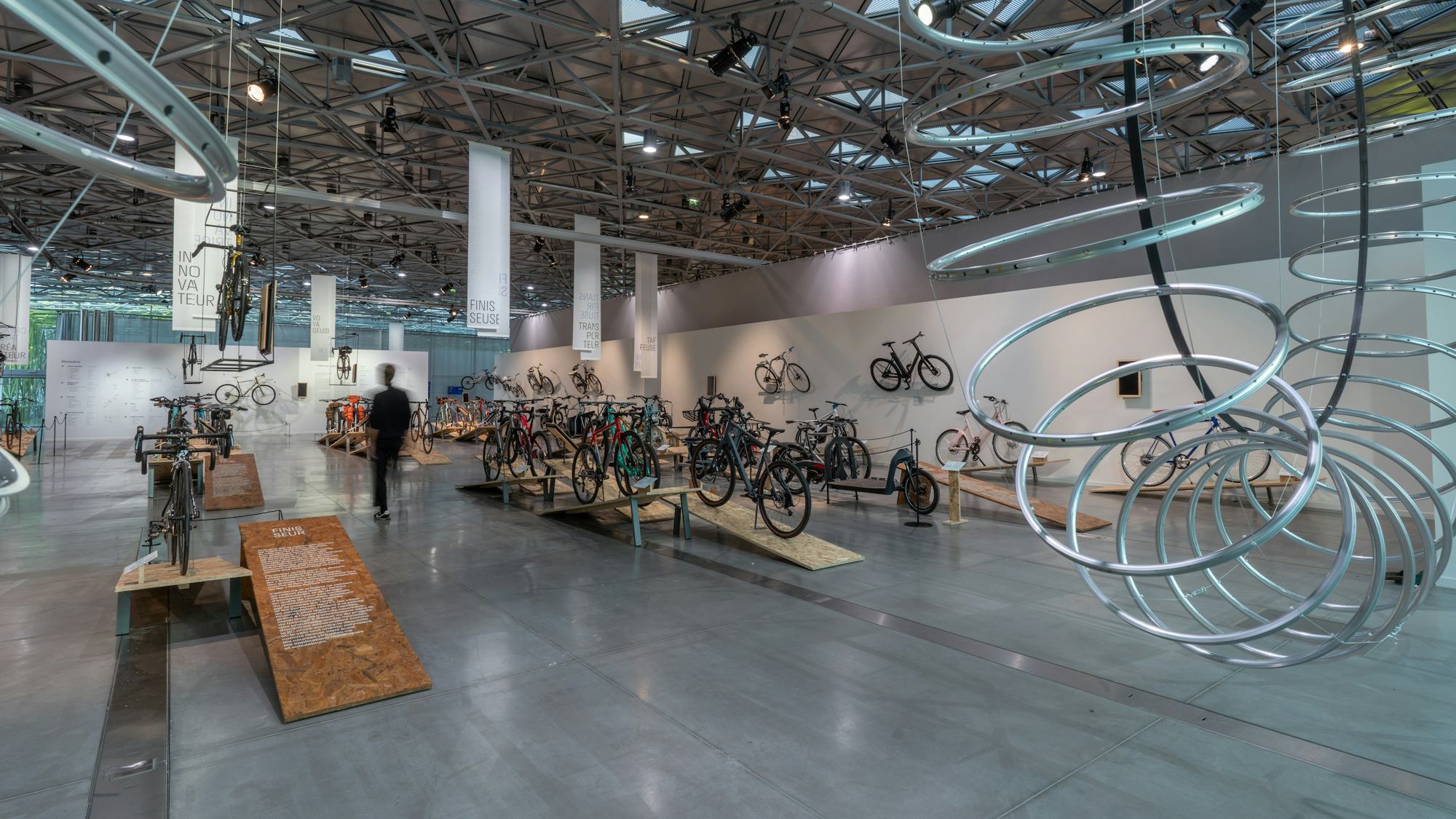 Nos vélos sont à la Cité du Design de Saint-Etienne pour l'exposition-évènement « Bicyclette(s), faire des vélos » !