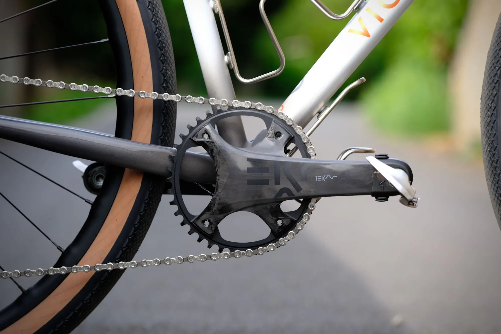 Le pédalier Campagnolo Ekar