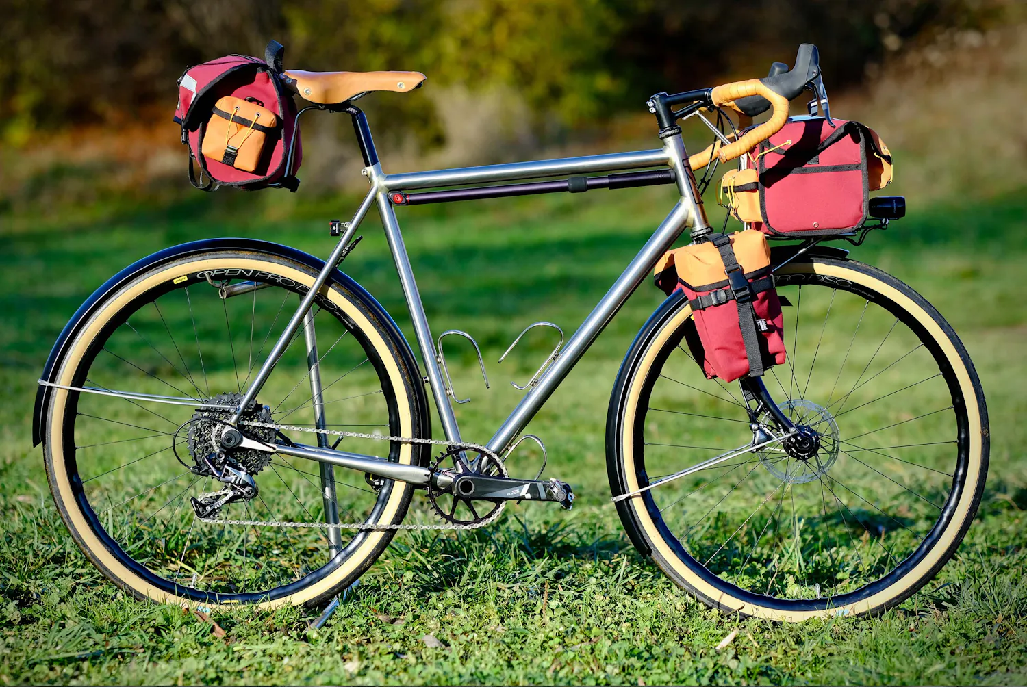 La randonneuse gravel de Jérôme