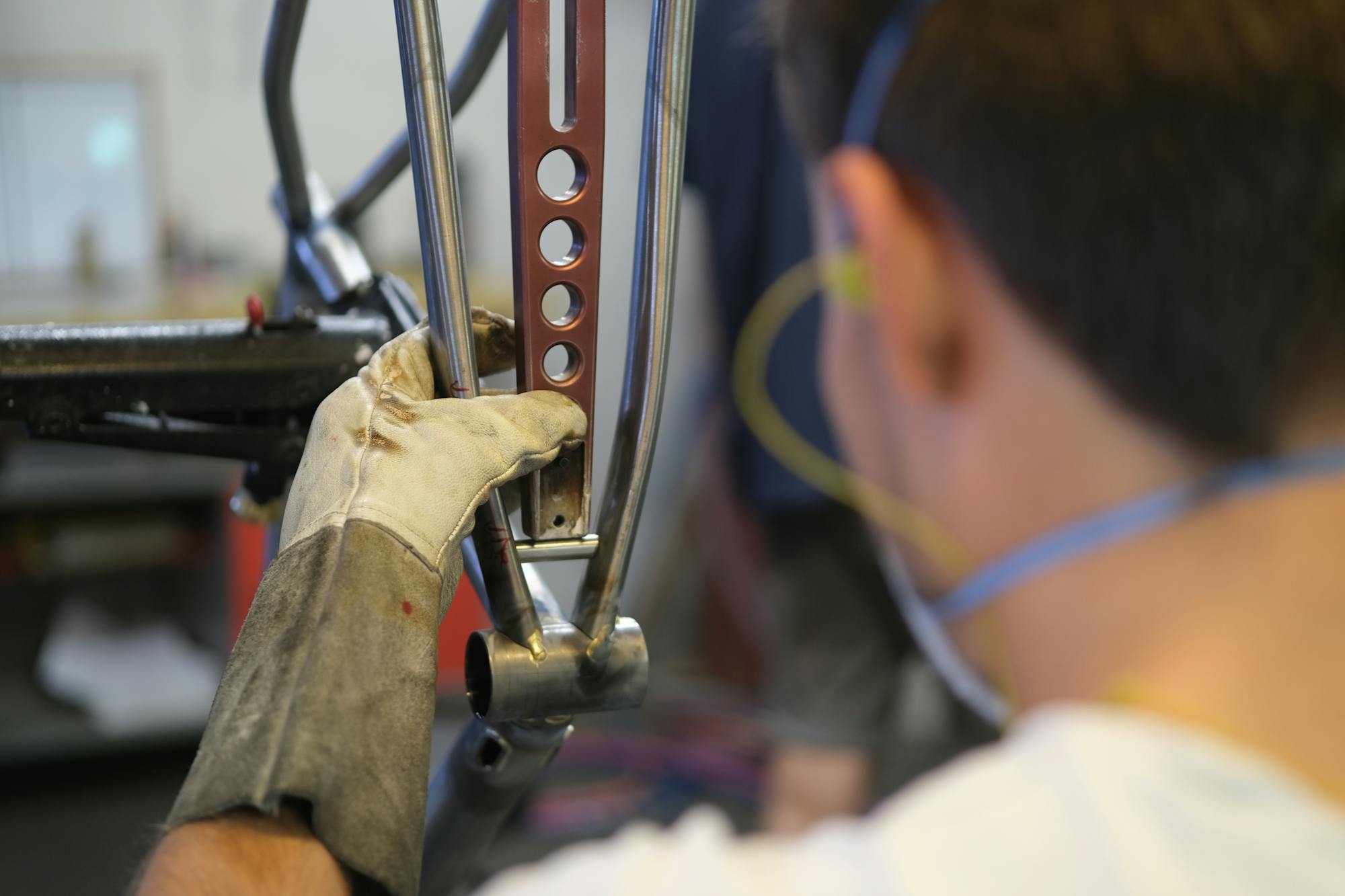 Victoire in partnership with the APFA : the first bicycle framebuilder training course in France.