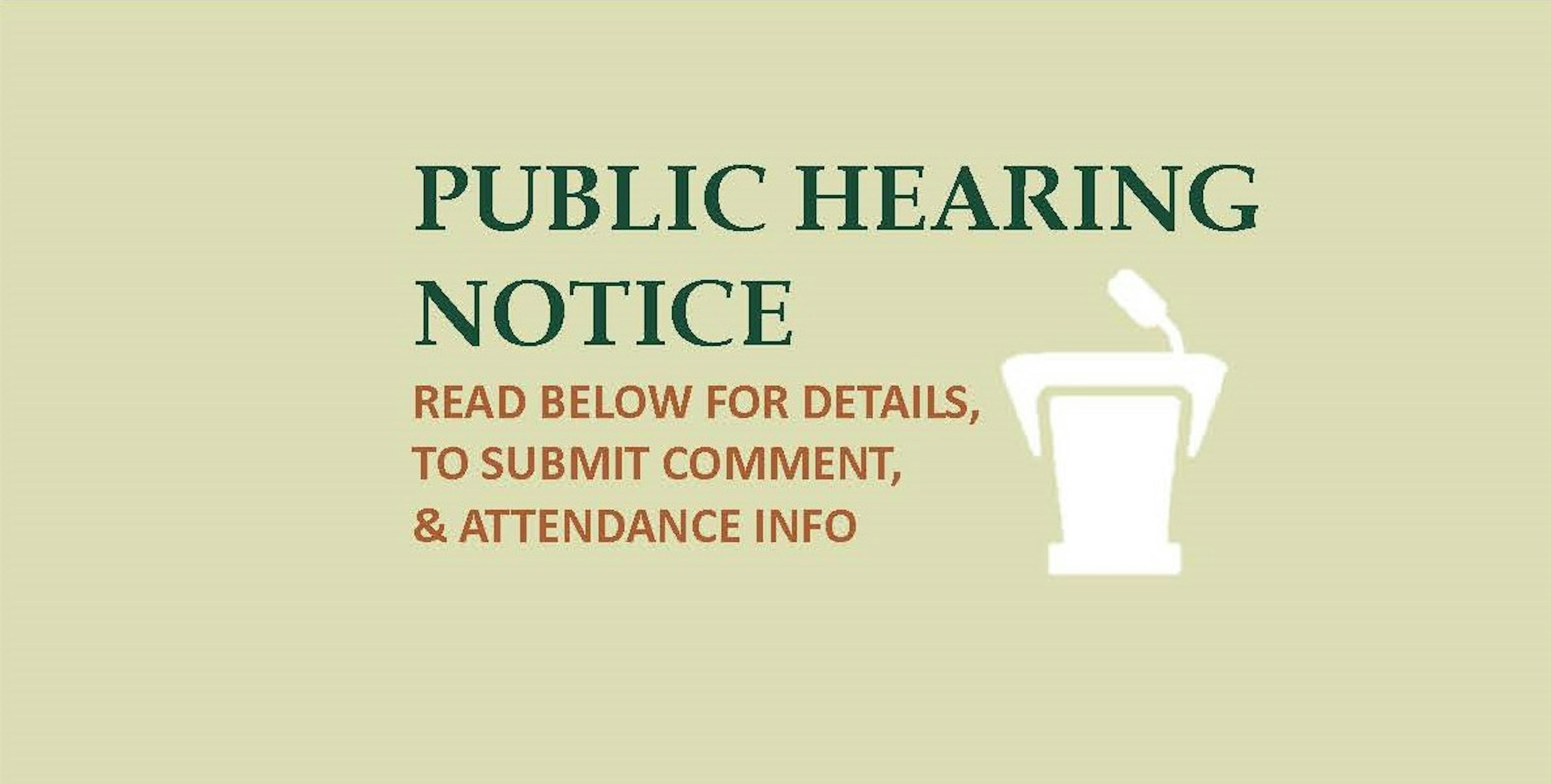 Public Notice