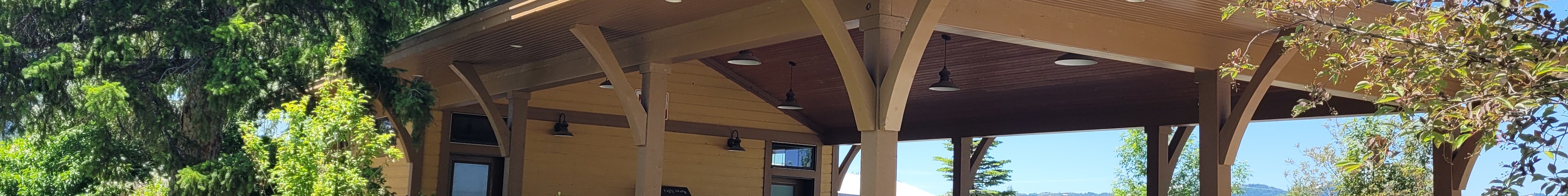 Depot Pavillion in Victor Idaho