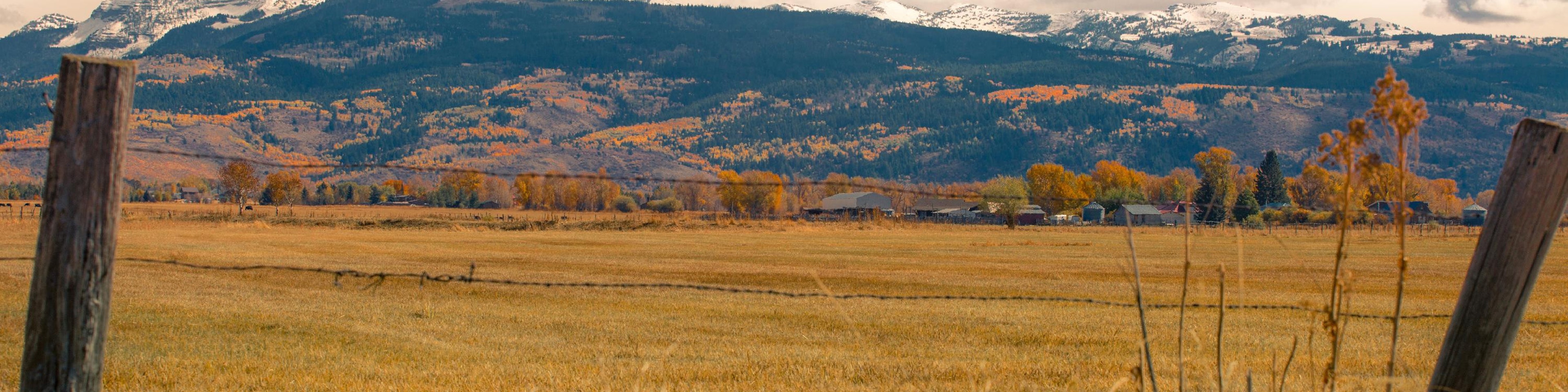 Housetop mountain and pasture