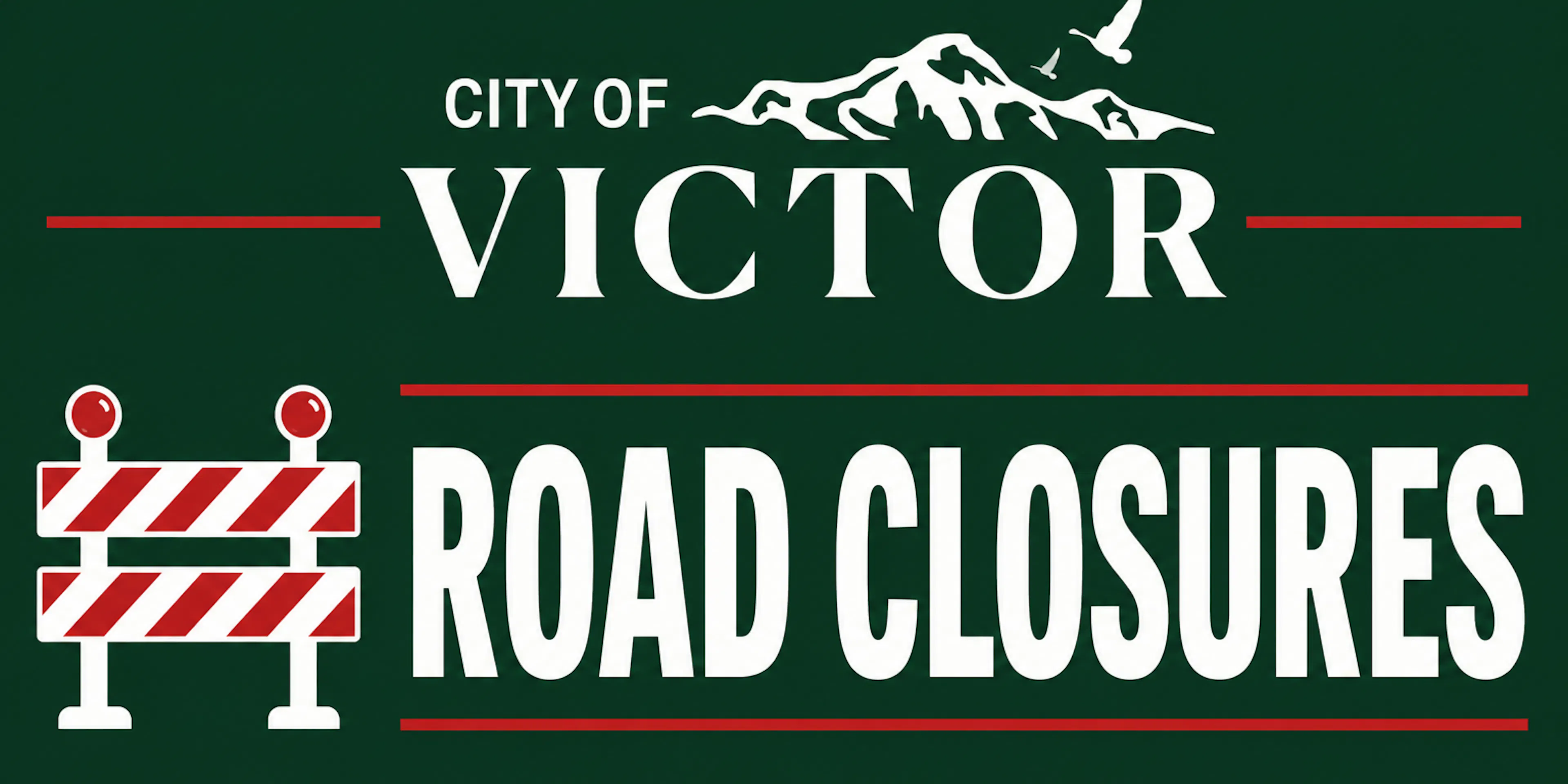 ROAD CLOSURES FOR STREET MAINTENANCE ON July 8th, 2026. featured image