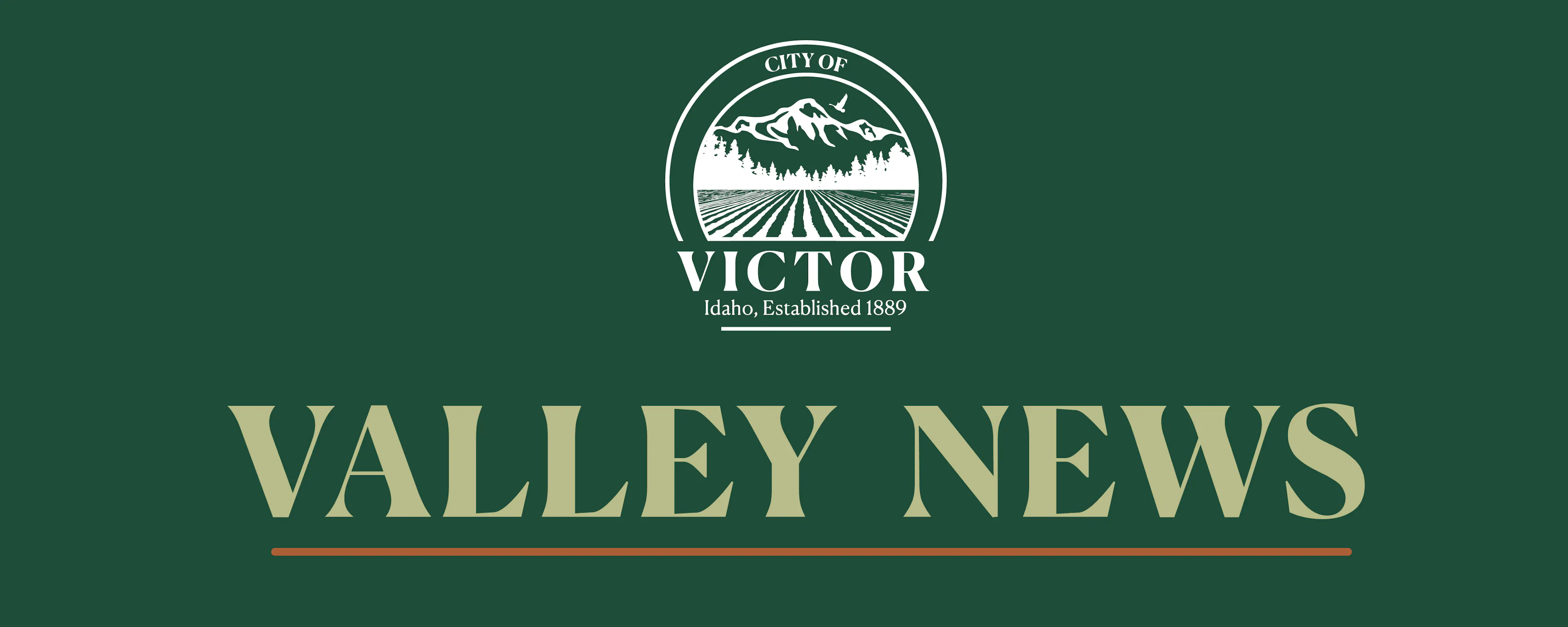 Victor Seal and Title "Valley News"