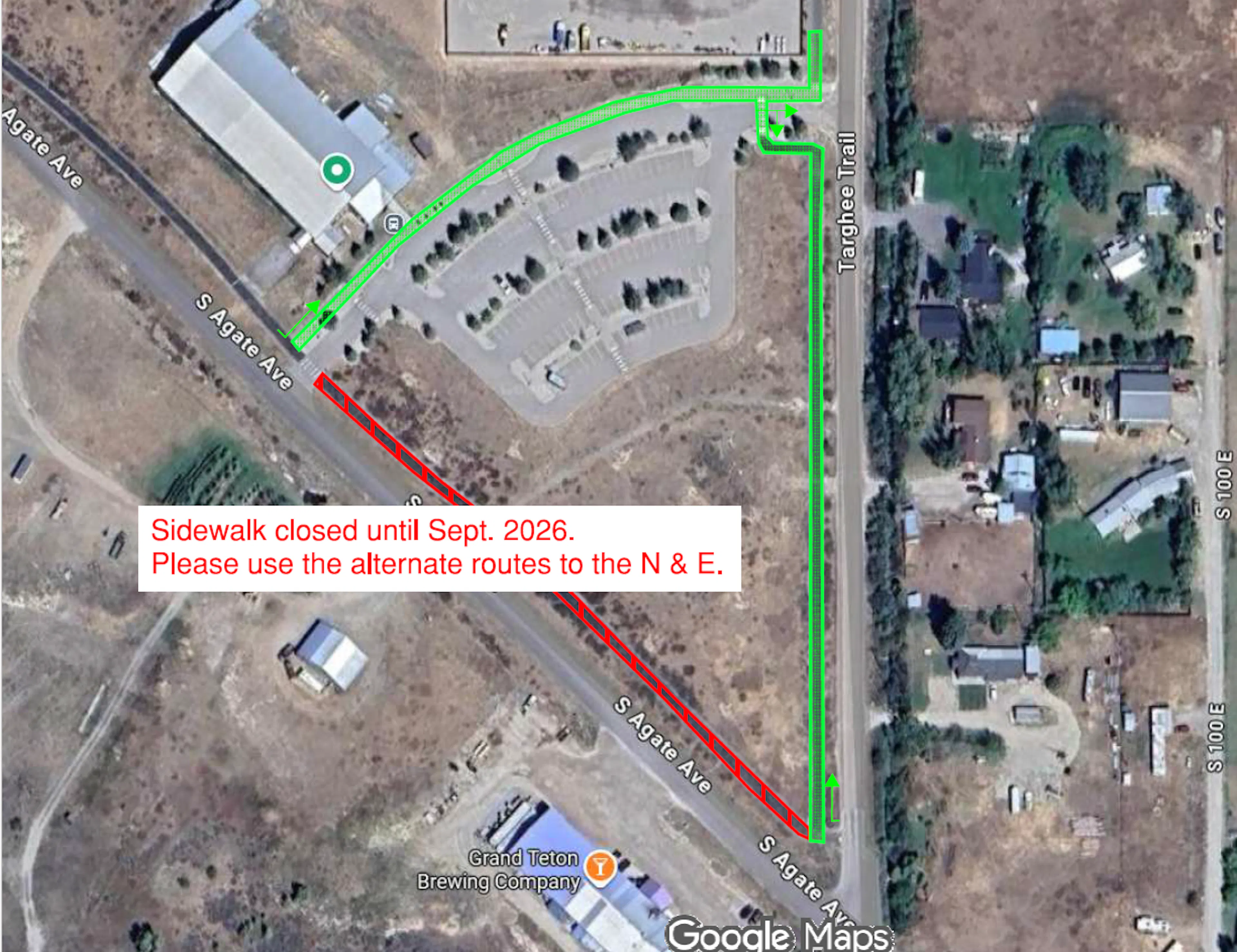 Detours on pathway featured image