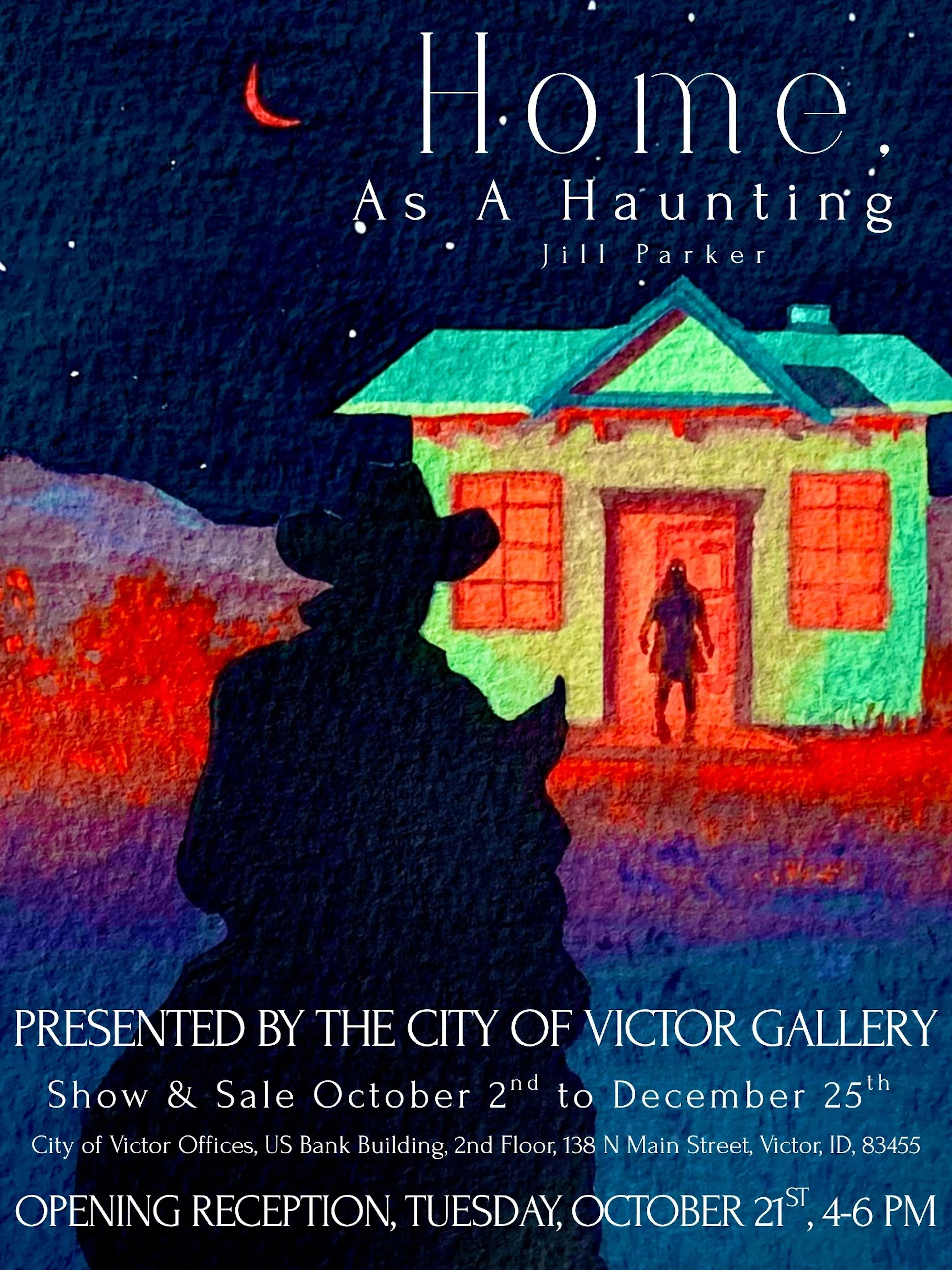Home As A Haunting by Jill Parker- Local Artist Open House featured image