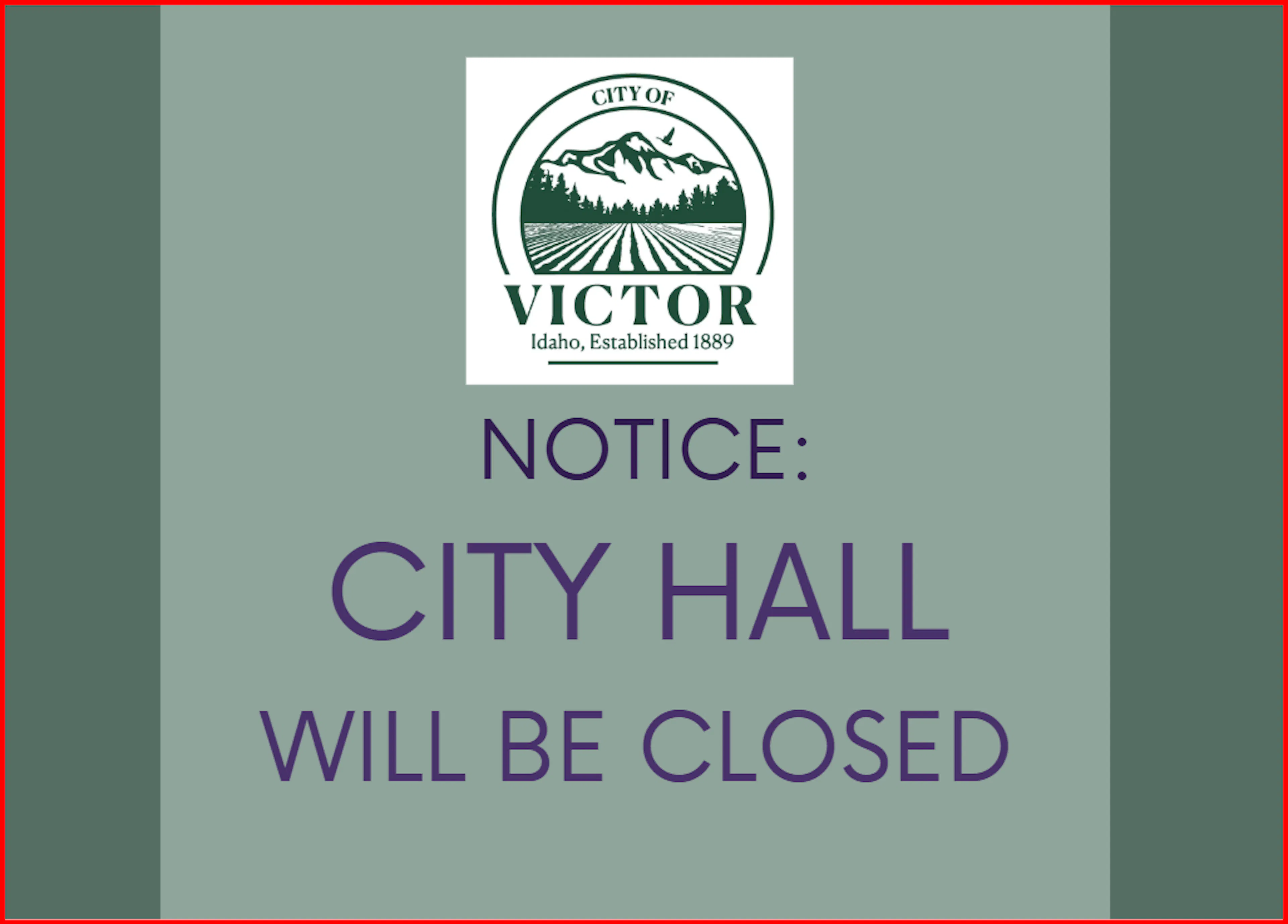 City Hall and Public Works Offices will be closed November 26 and 27 for Thanksgiving. featured image