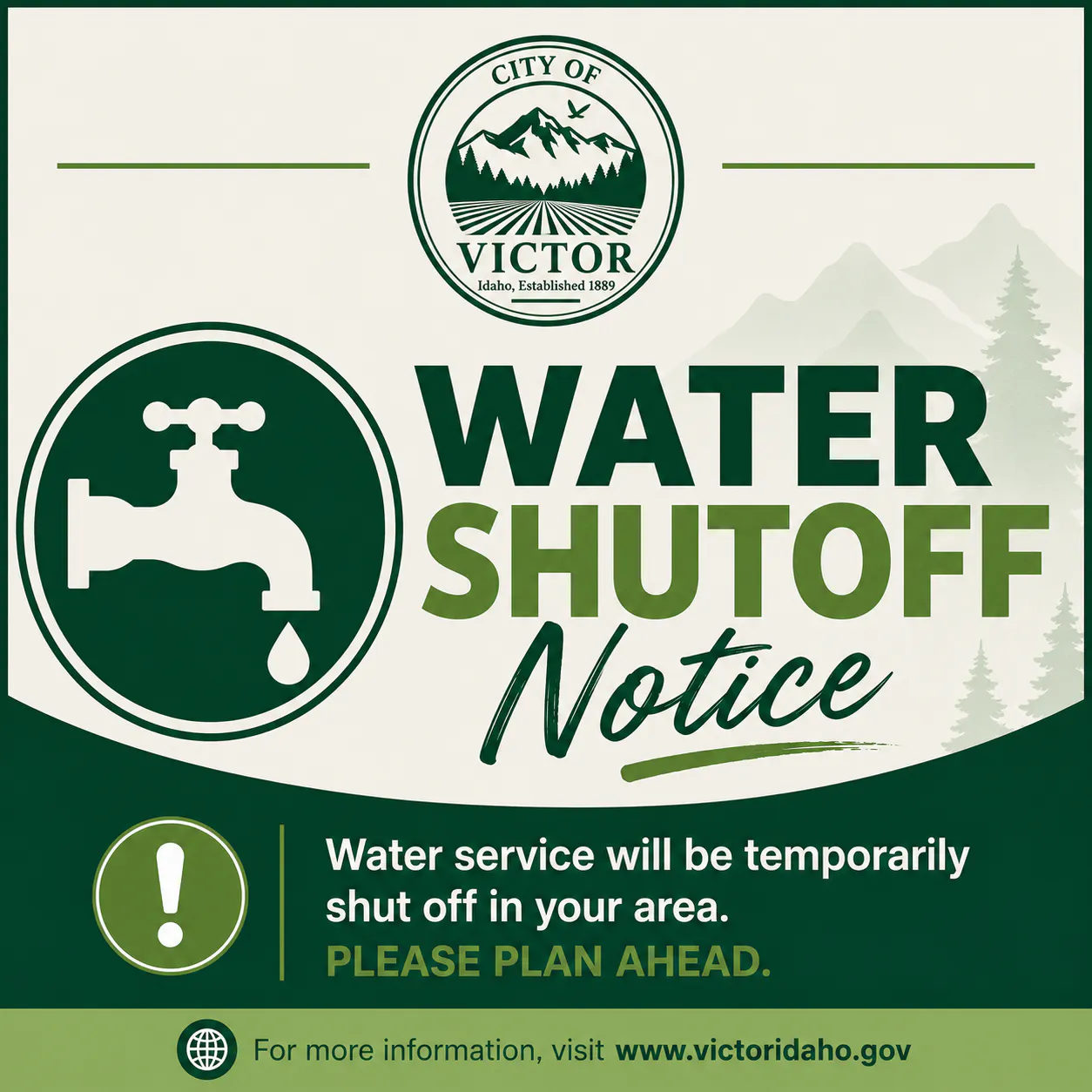 The Summit at Trail Creek Crossing Water Shutoff featured image