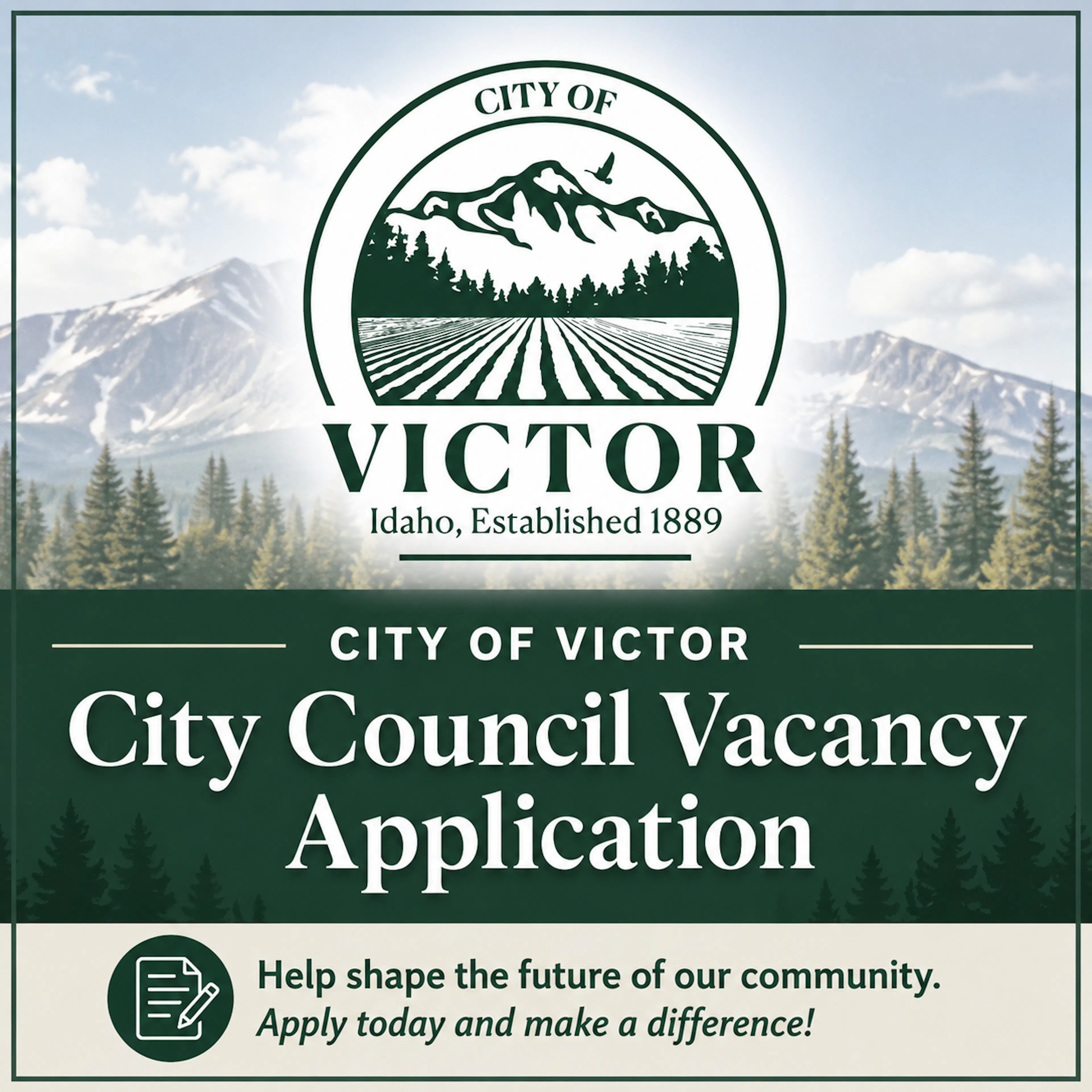 City of Victor Accepting Applications for City Council Vacancy featured image