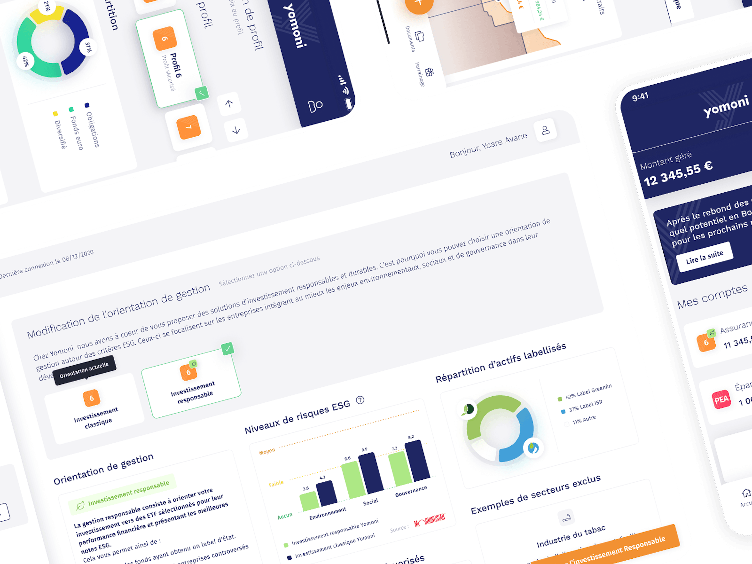Yomoni - design system - 5