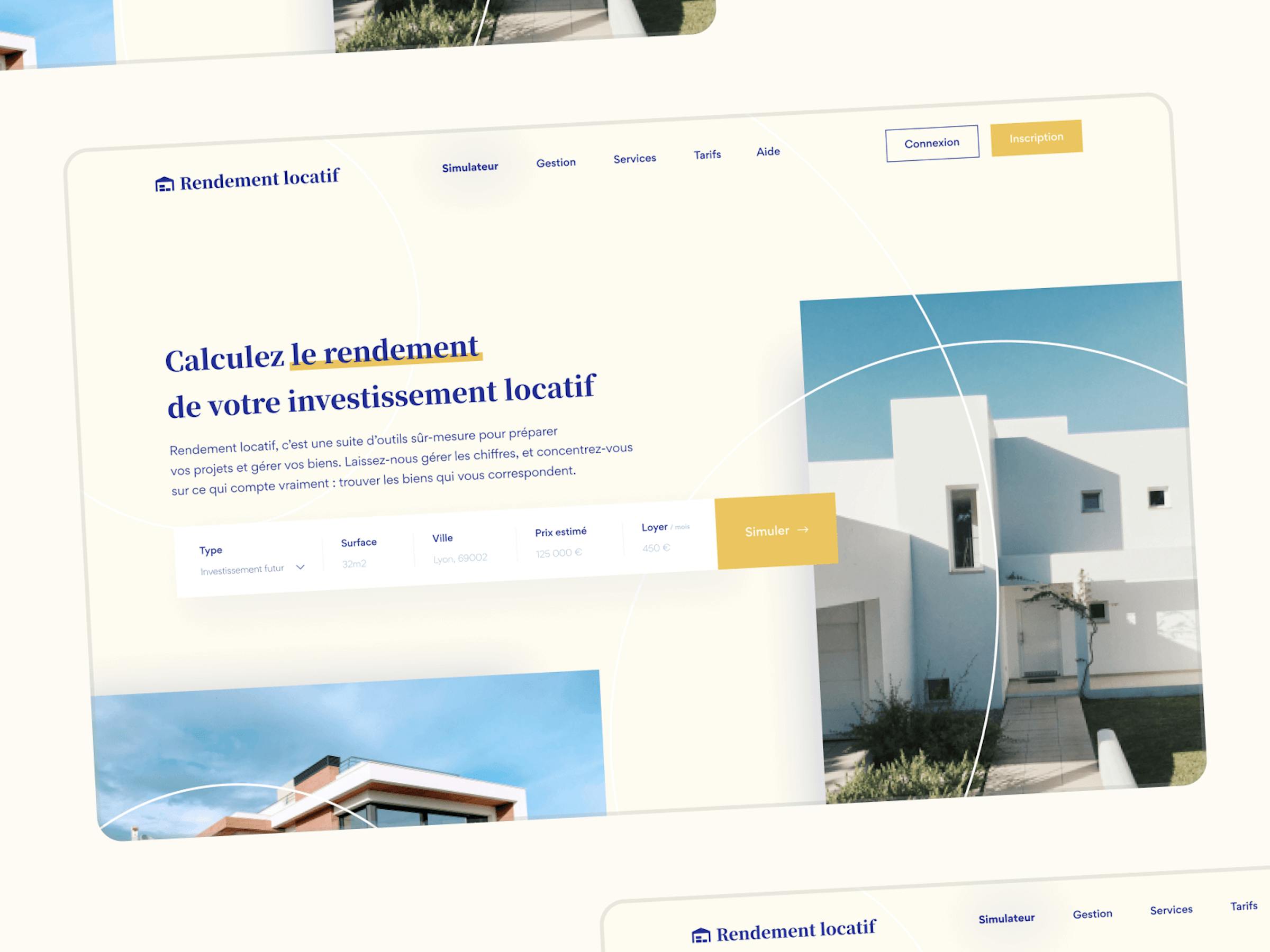 Rendement locatif - Redesign