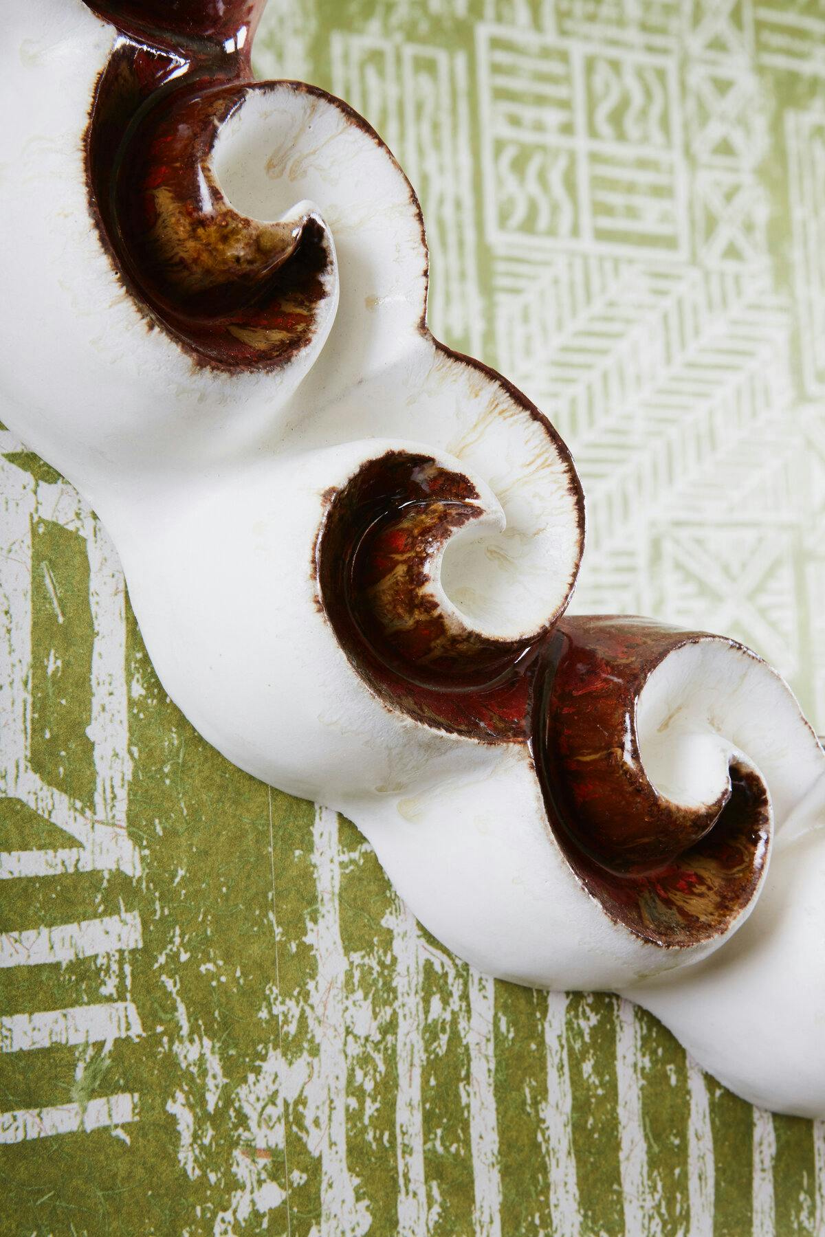 Ocean and Cloud Mirror closeup on frame