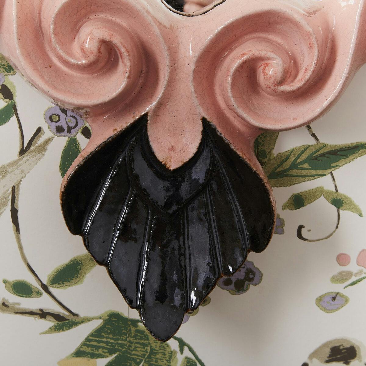 Flamingo Mirror closeup on tail