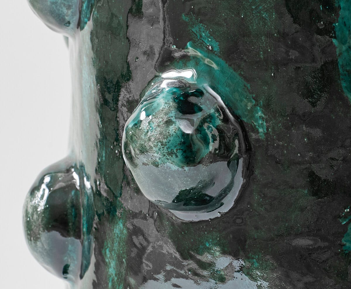 Tabouret Ceramique closeup detail