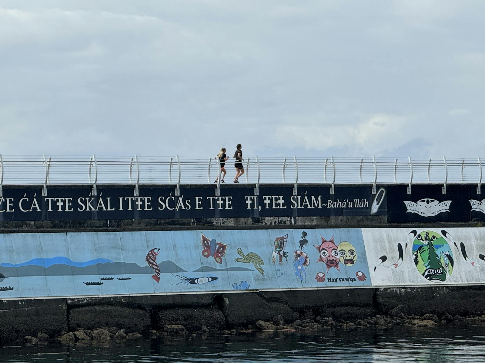 Picture of Victoria Breakwater unity wall