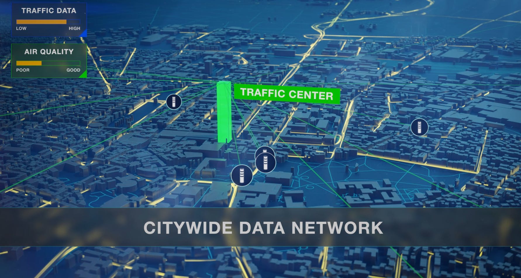 A Citywide Data Network with VITRONIC