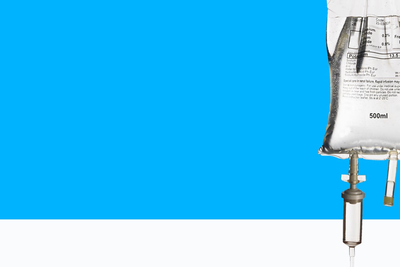 Inspection of IV bags with VITRONIC