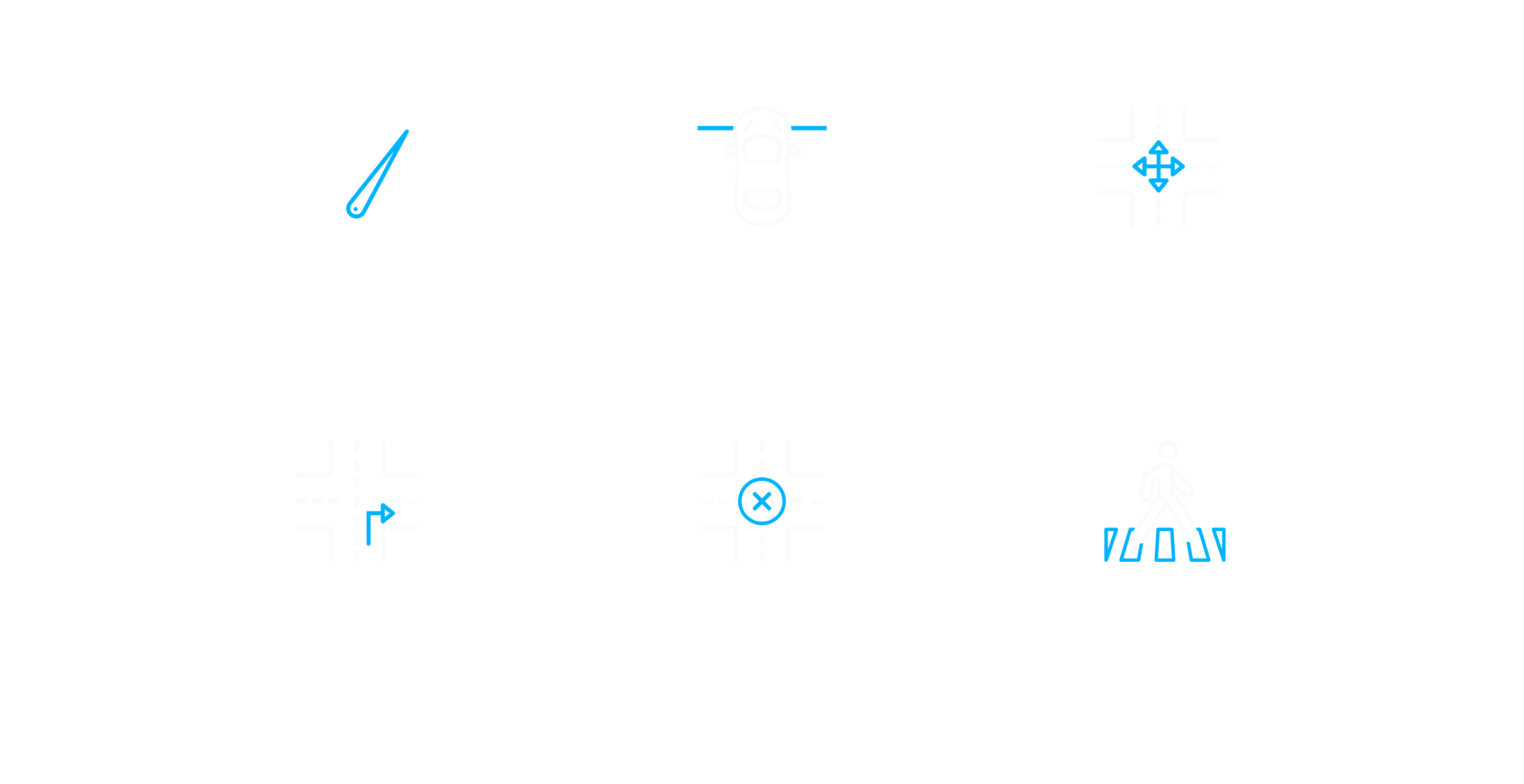 The red light enforcement system includes speeding, crossing the stop line, driving into intersection during red phase, right-hand turns during red phase, blocking the box and entering pedestrian zone.