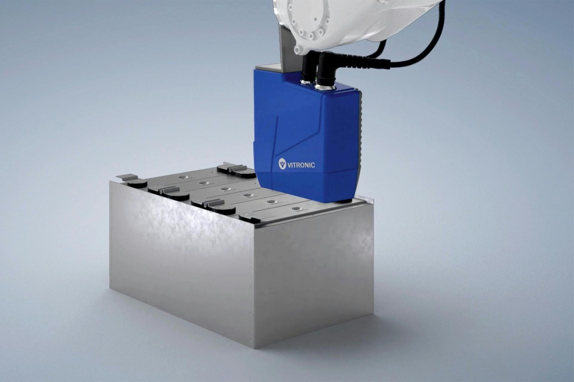 VIRO WSI from VITRONIC: Automated 100 % weld seam inspection for battery production