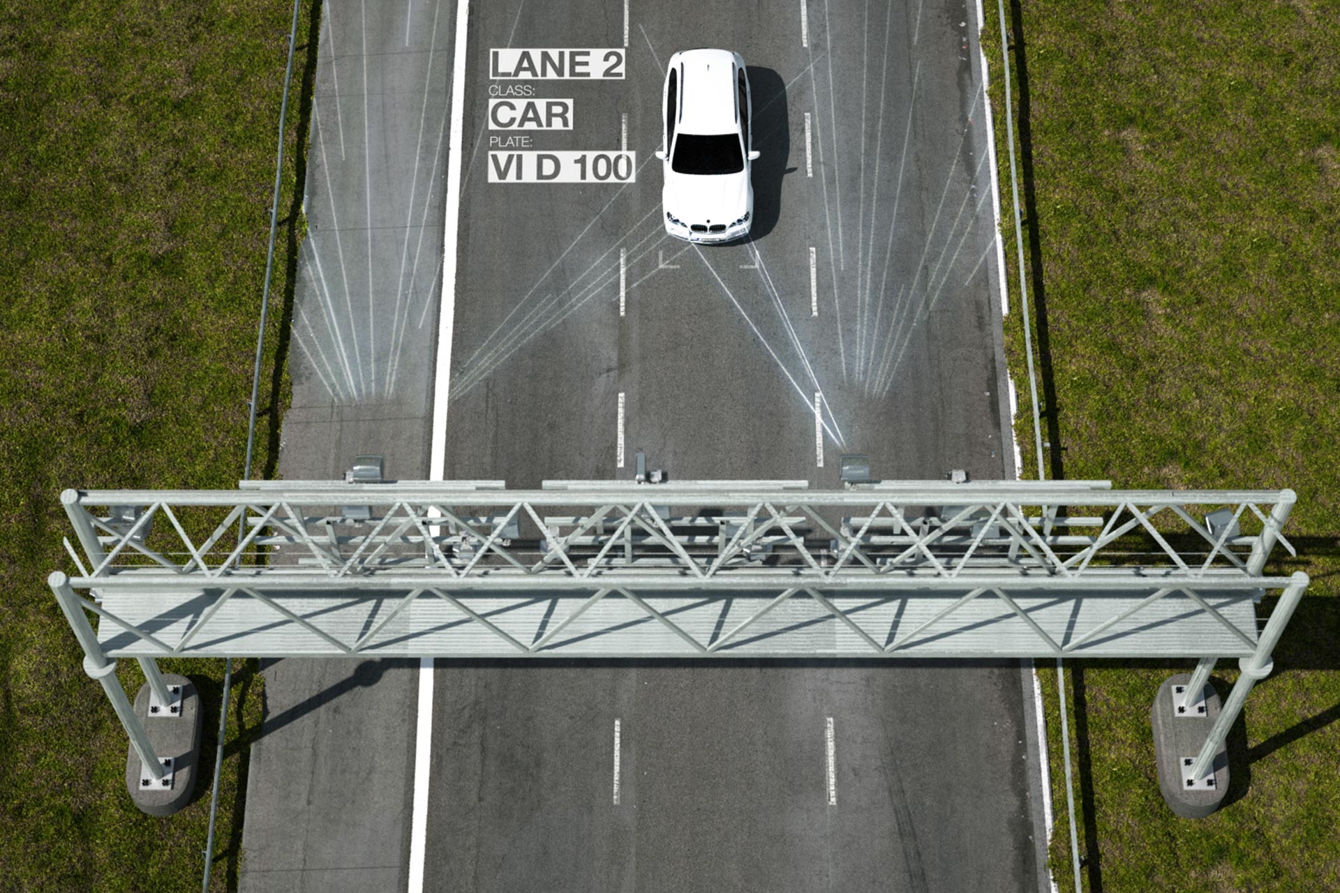 how do police license plate scanners work