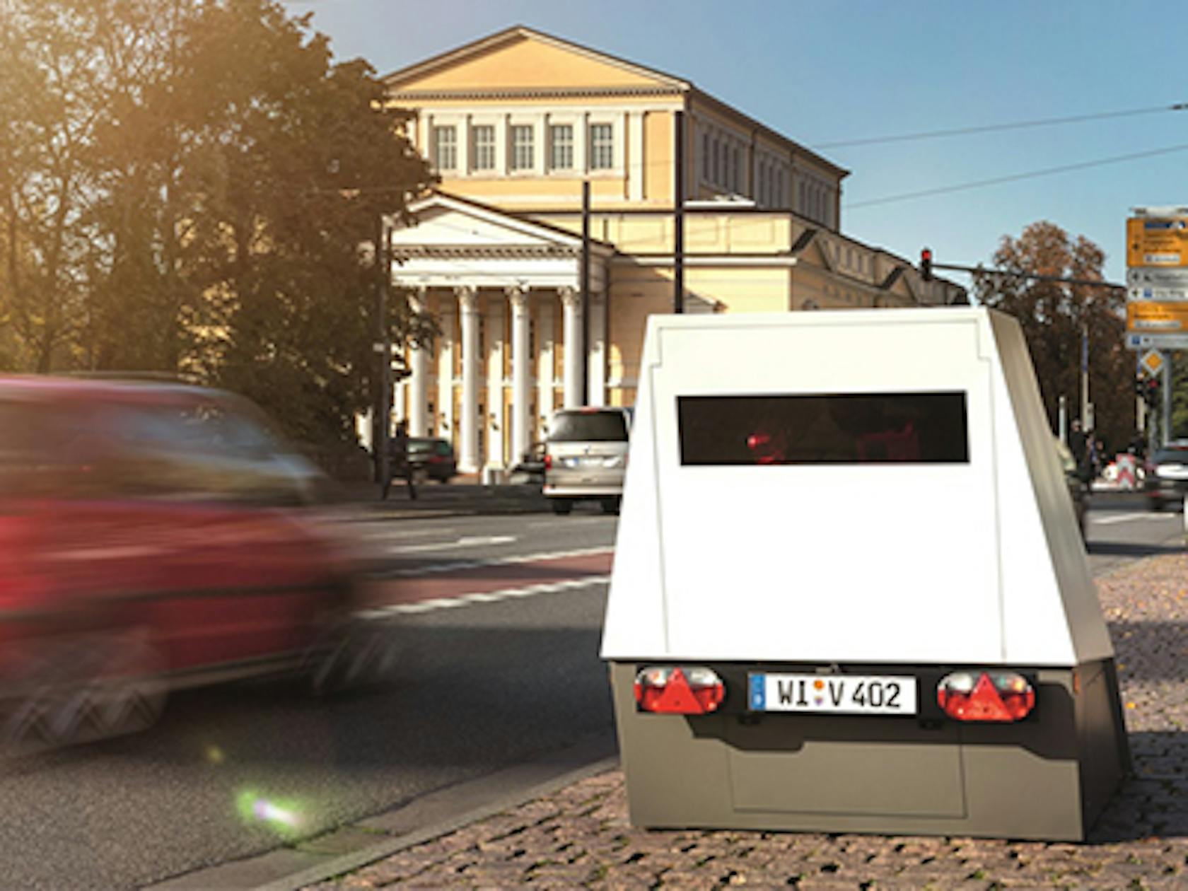 Das semistationäre Geschwindigkeitsmesssystem aus dem Hause VITRONIC überzeugt Kommunen und Polizei deutschlandweit.