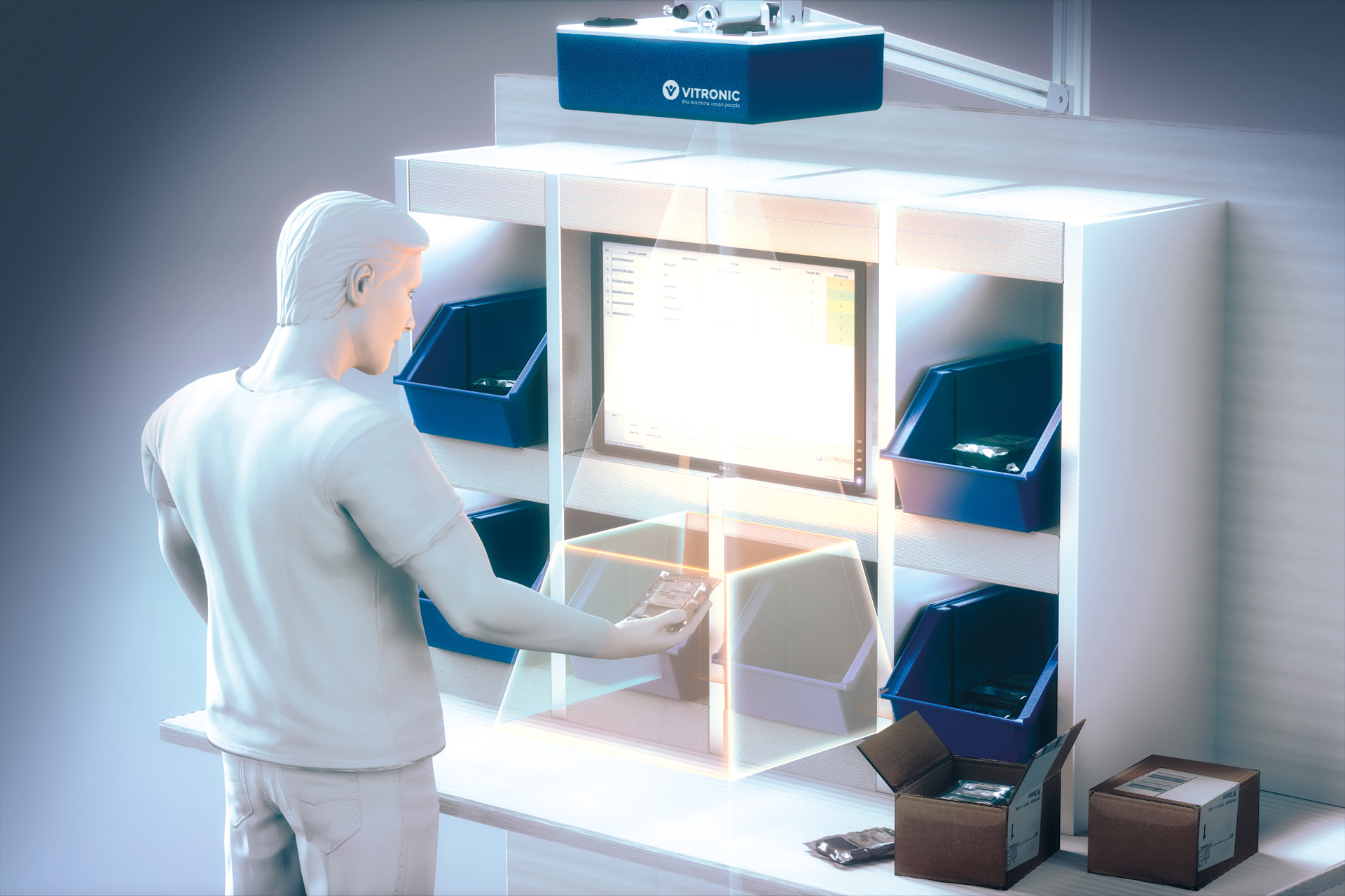 Dreimal schneller als der Scanner: Prozessoptimierung im Warenausgang mit VITRONIC Auto-ID-Systemen