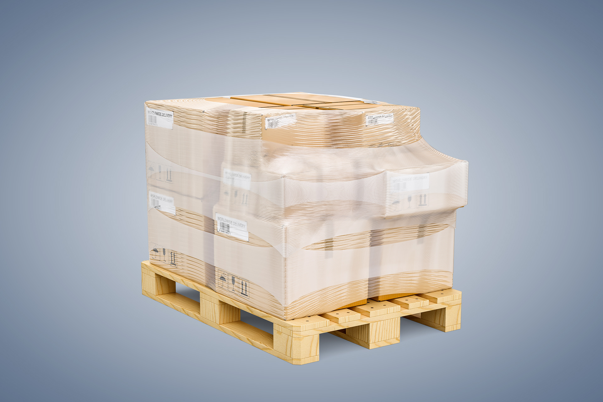 Volumenmessung Paletten: VIPAC STATIC PALLETS für fehlerfreie Dimensionsdaten Legal for Trade.