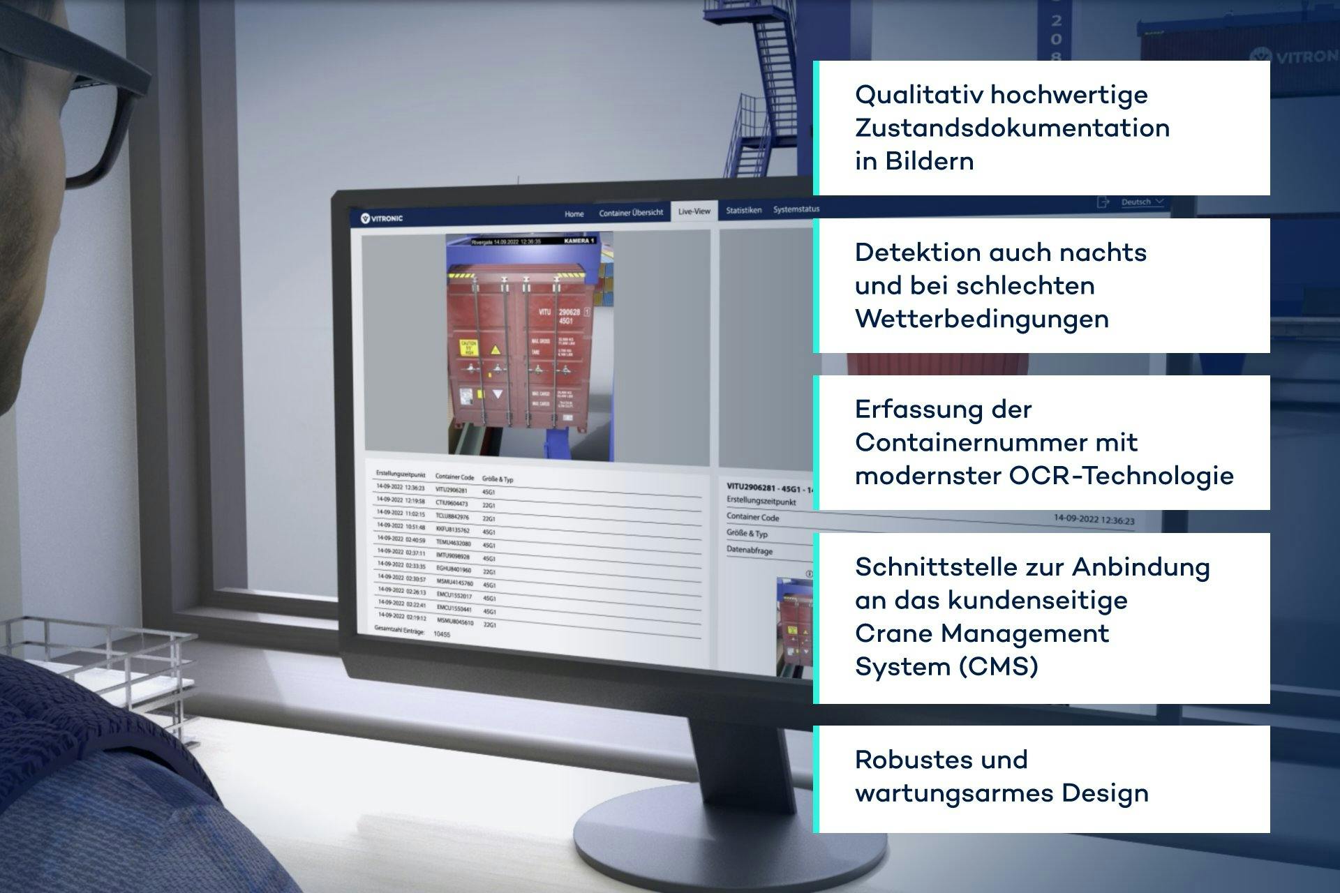 Ihre Vorteil der Container-Identifizierung und Zustandsdokumentation mit Rivergate