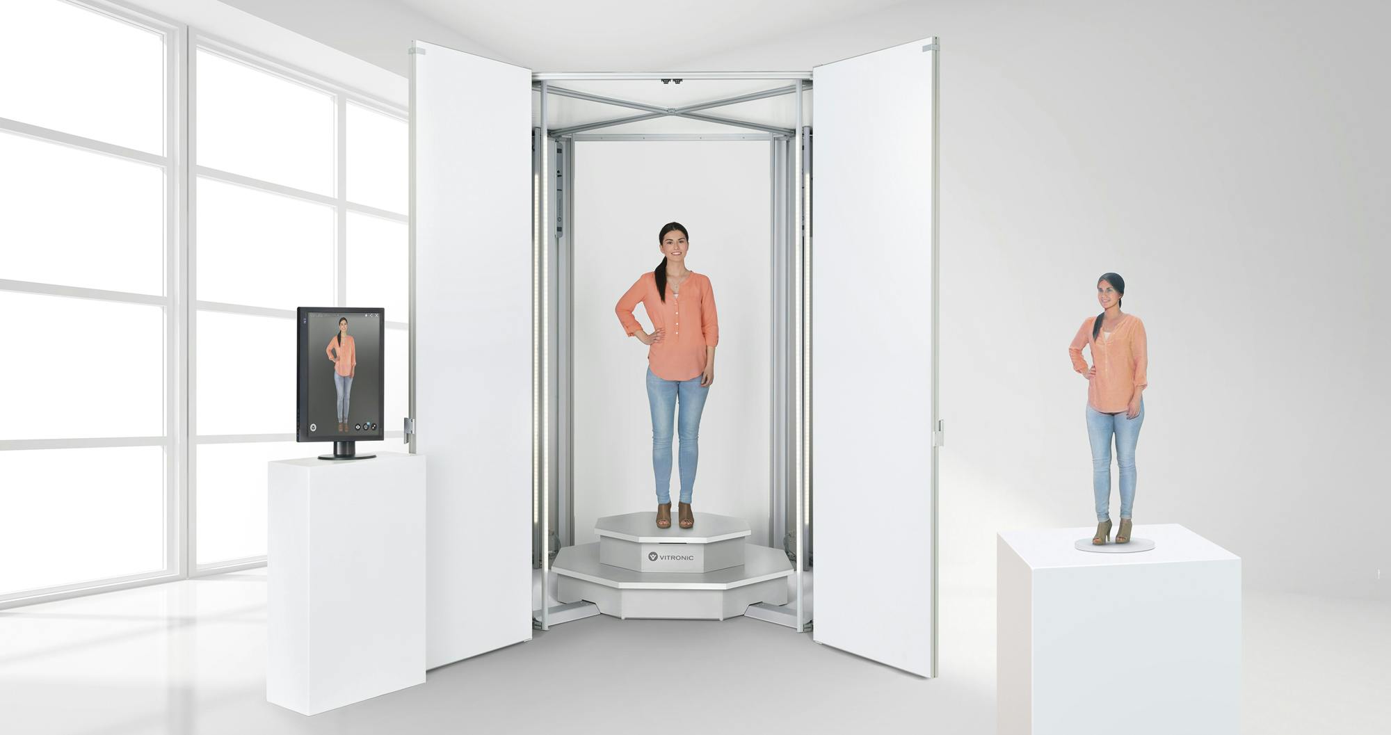 The Principle and Function of 3D Body Scanner