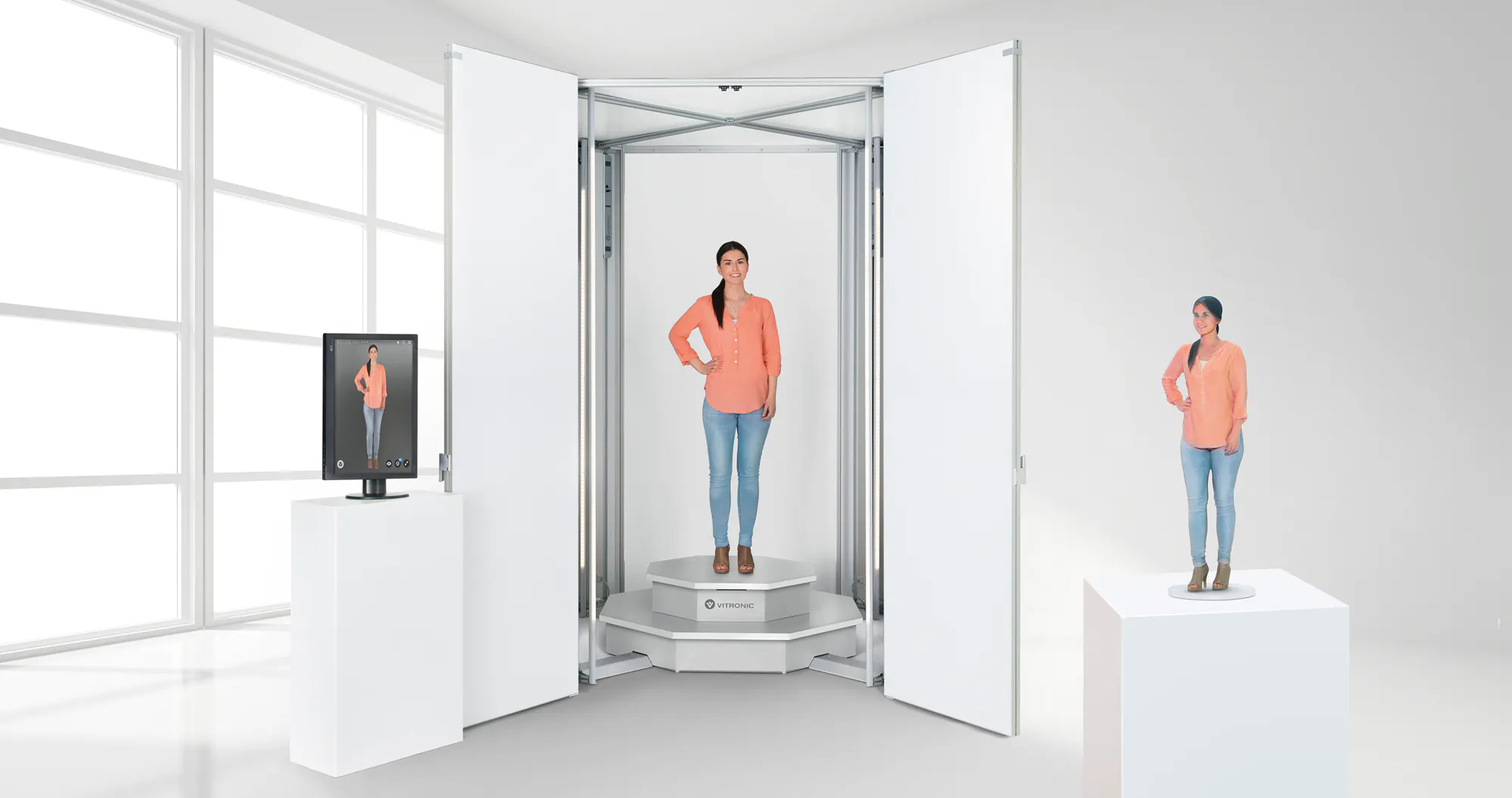 Scanners corporels 3D rapides et précis | VITRONIC