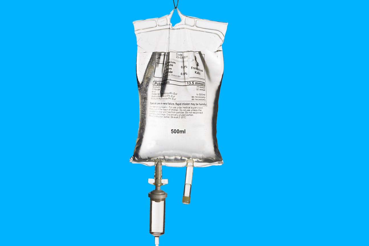 Inspection of IV bags with VITRONIC															