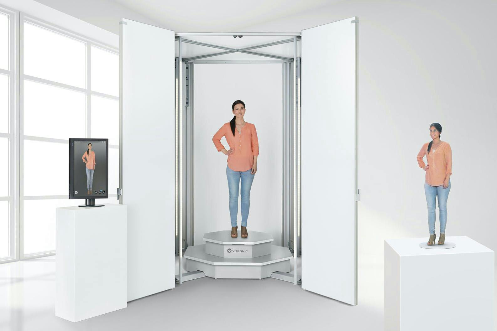 3D Bodyscan for 3D Figurines | VITRONIC | Overview