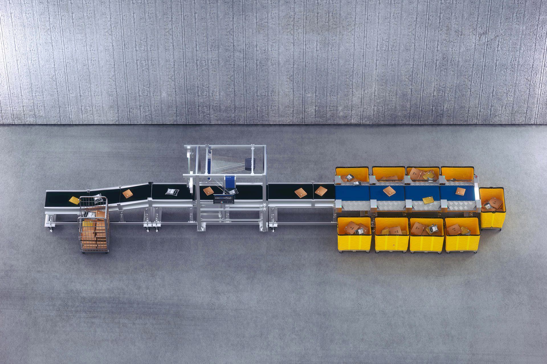 Flexible, modulare und automatische Paketsortierung mit VITRONIC – für jedes Volumen im eCommerce