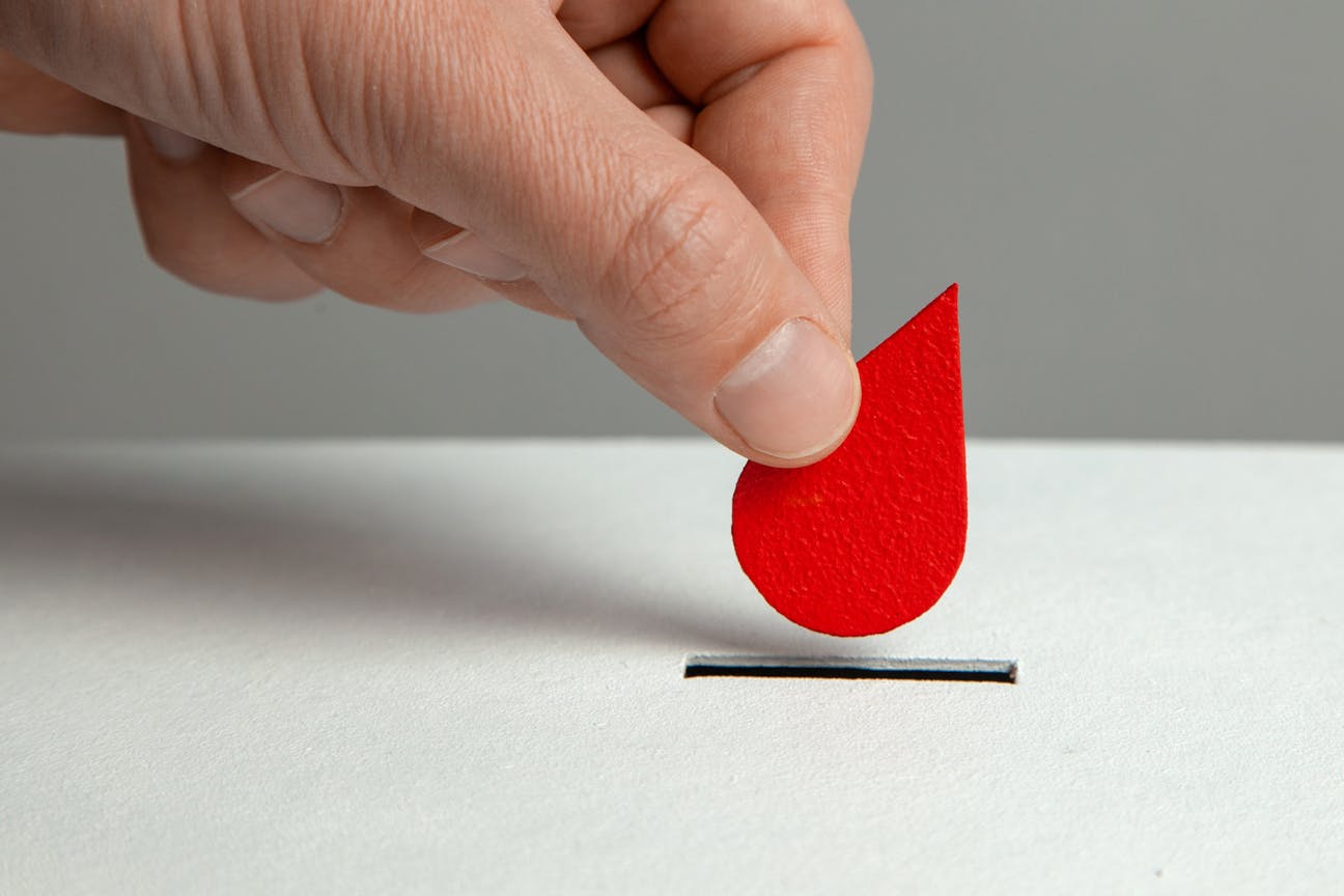 Blood donation at VITRONIC in Wiesbaden