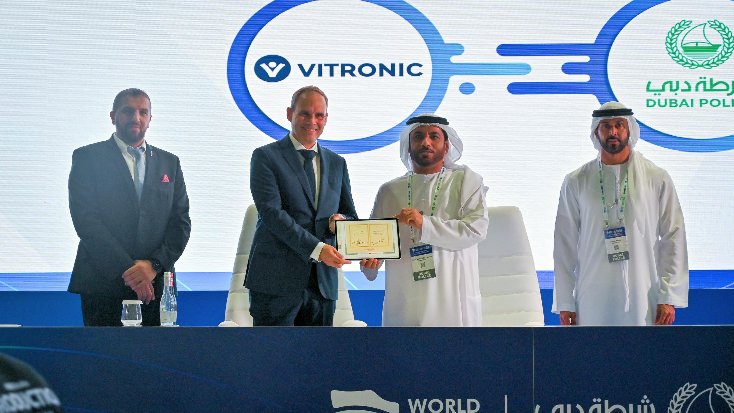 VITRONIC & Dubai Police MoU Signing Ceremony