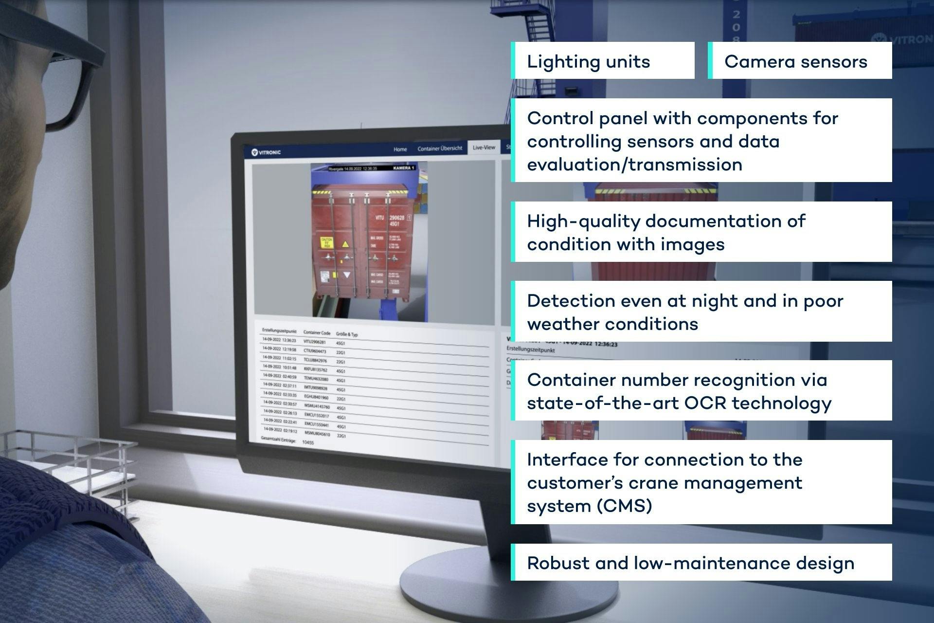 Your advantages of container identification and condition documentation with Rivergate